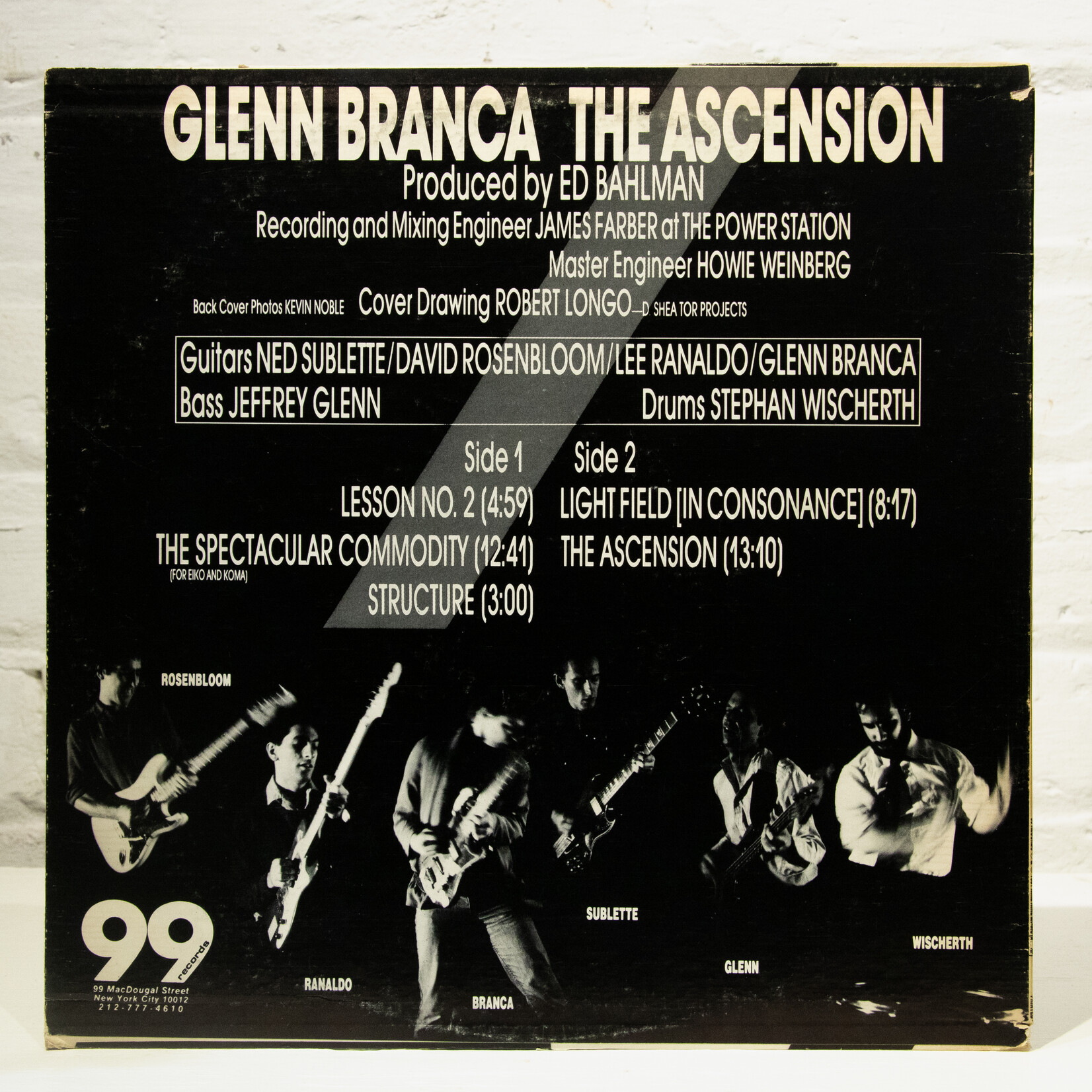 [Nick's Disk Pics] Glenn Branca: The Ascension [99 Records]