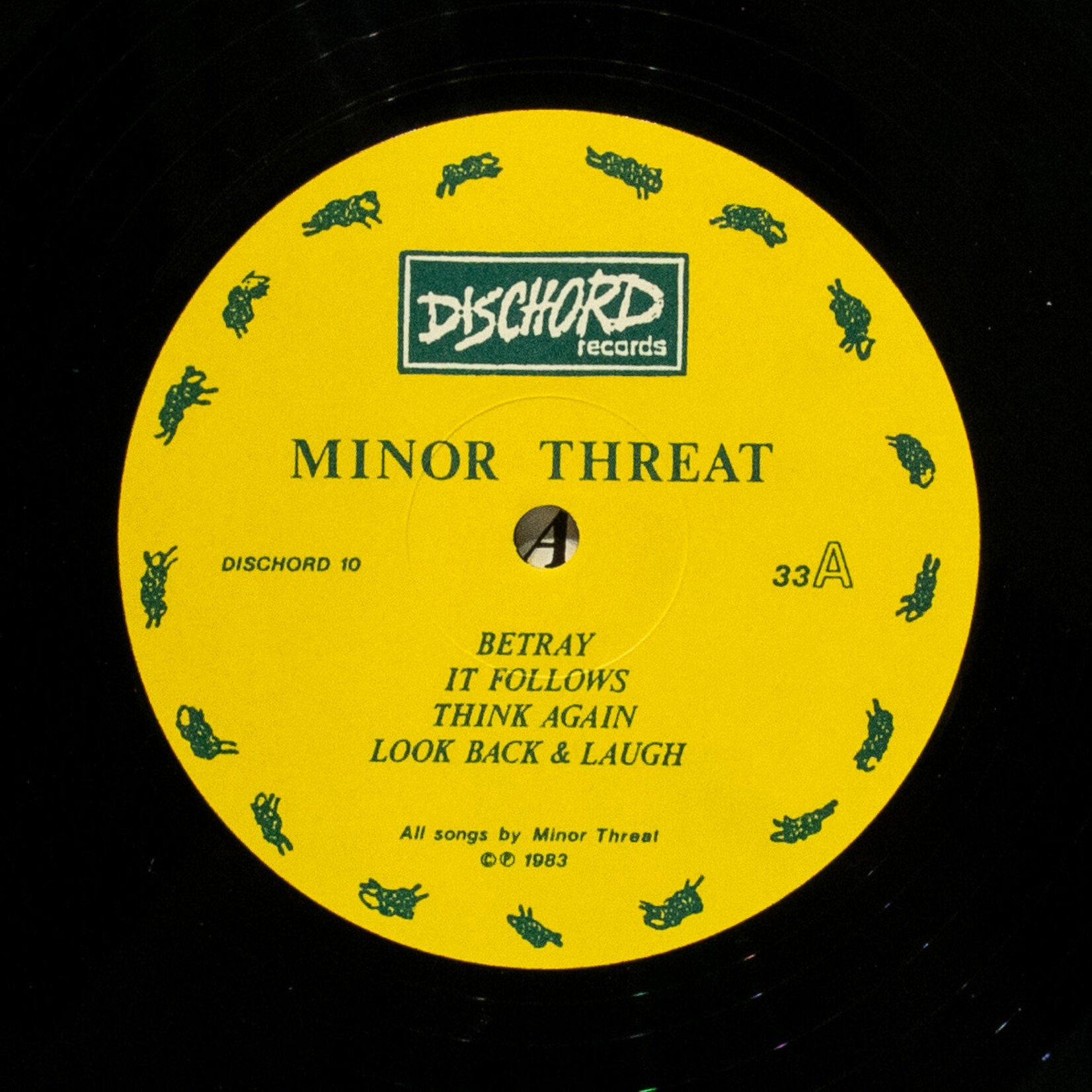 [Nick's Disk Pics] Minor Threat: Out of Step [Dischord]