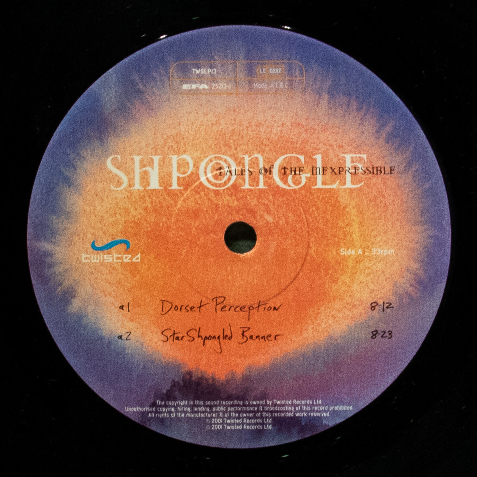[Nick's Disk Pics] Shpongle: Tales of the Inexpressible [Twisted]