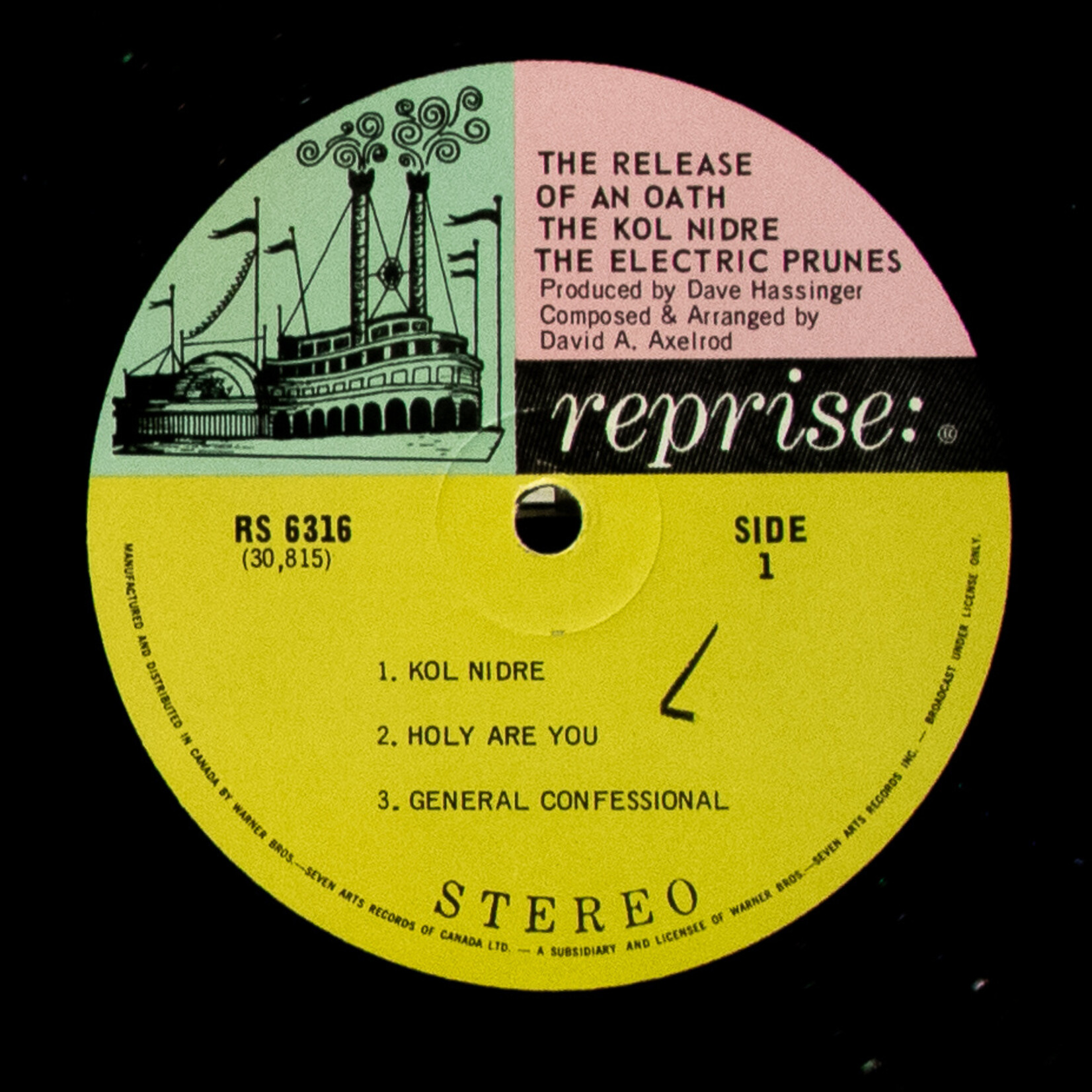 [Nick's Disk Pics] Electric Prunes: Release of an Oath [REPRISE]