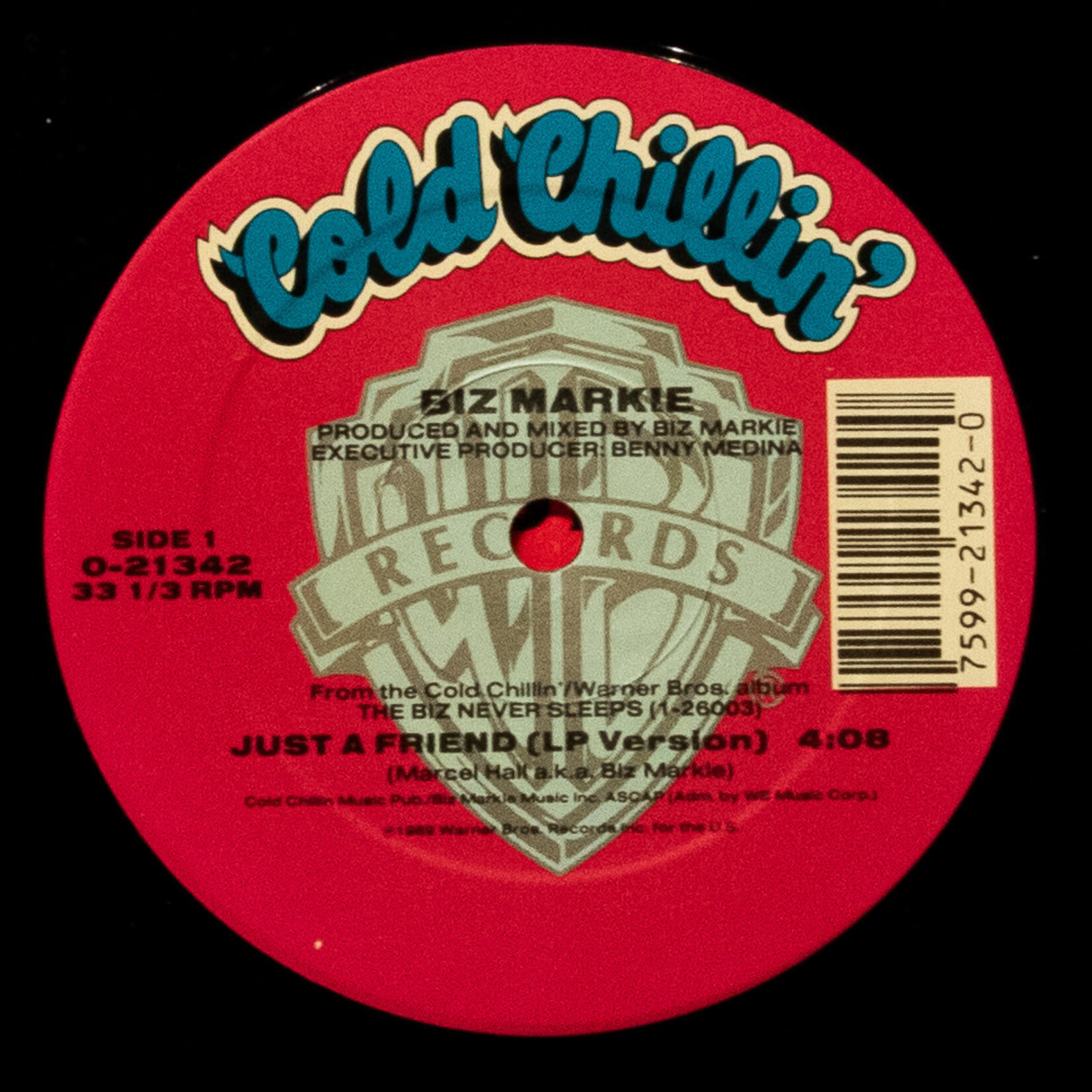 [Nick's Disk Pics] Biz Markie [Cold Chillin']  [Warner Bros. Records]