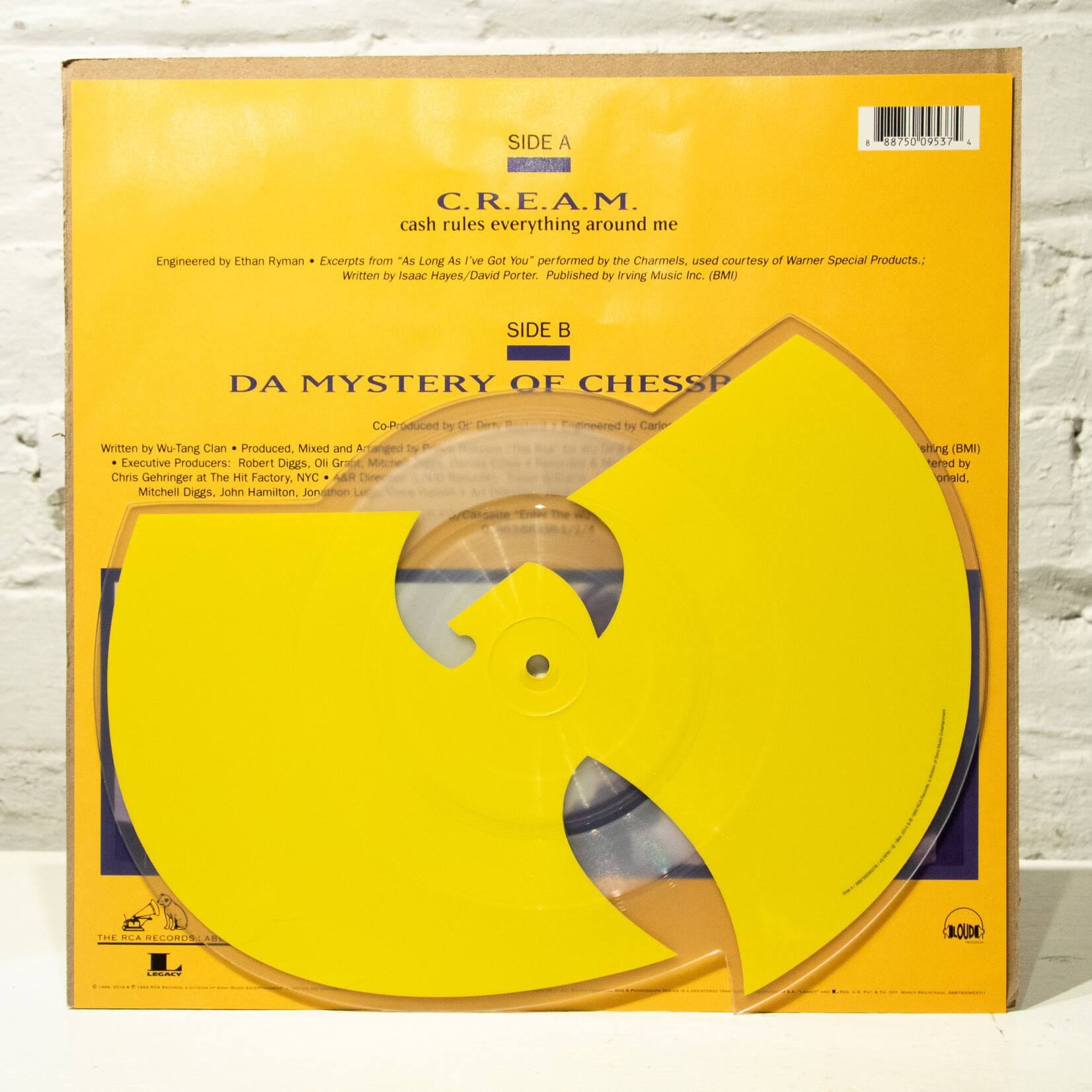 [Nick's Disk Pics] Wu-Tang Clan: C.R.E.A.M. (Cash Rules Everything Around Me)