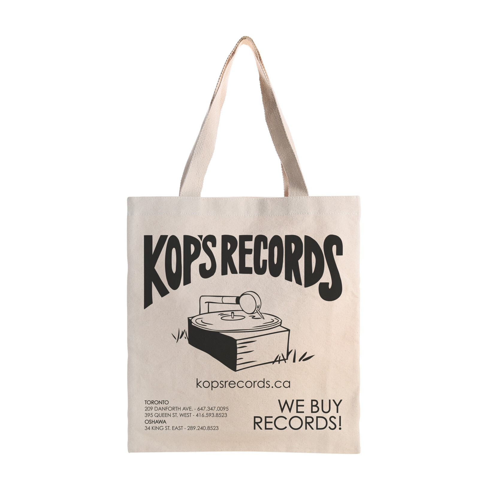 Tote Bag - Cotton (Natural) [KOPS]