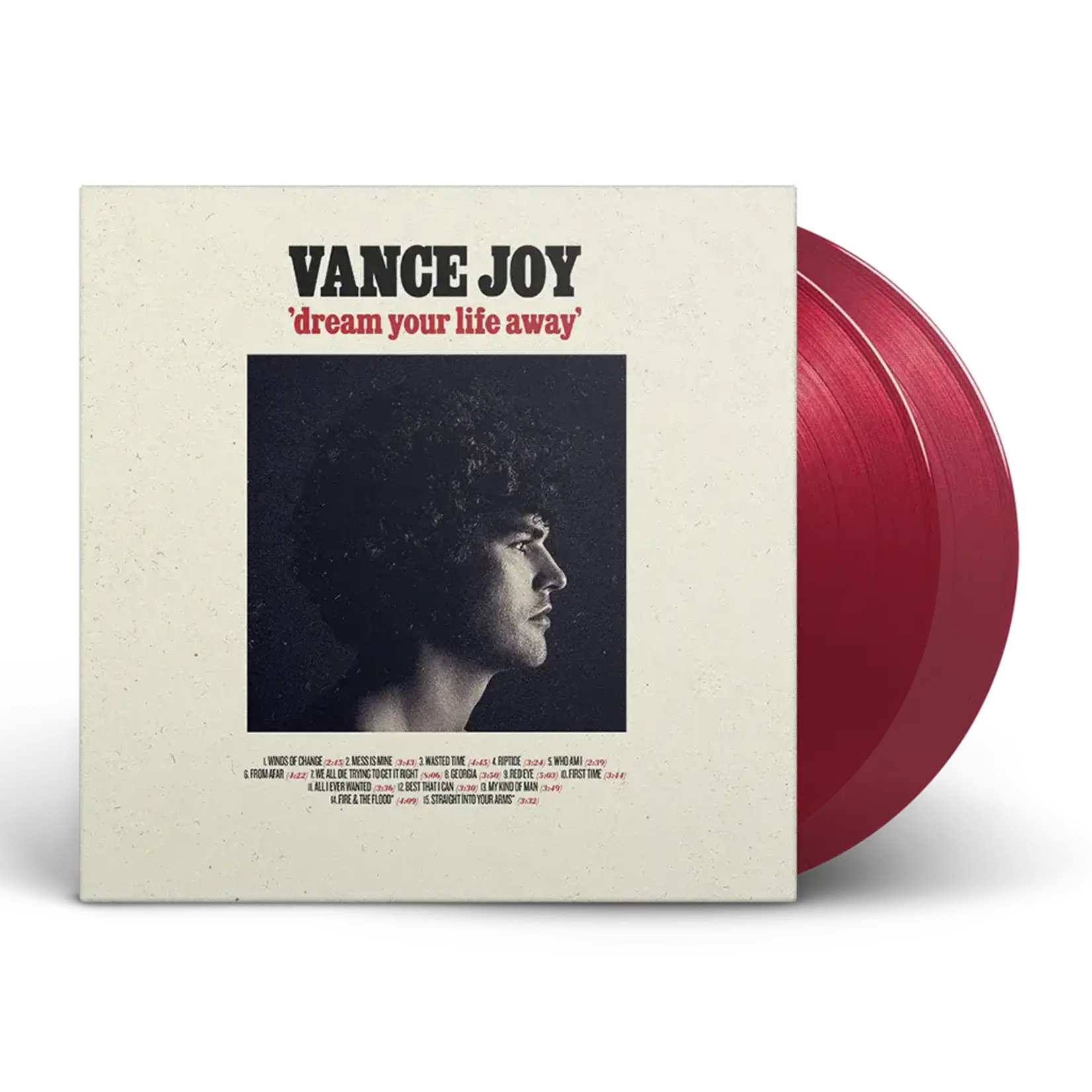 [New] Joy, Vance: Dream Your Life Away ((2LP, 10th Anniversary Edition, red translucent vinyl w/bonus track) [ATLANTIC]