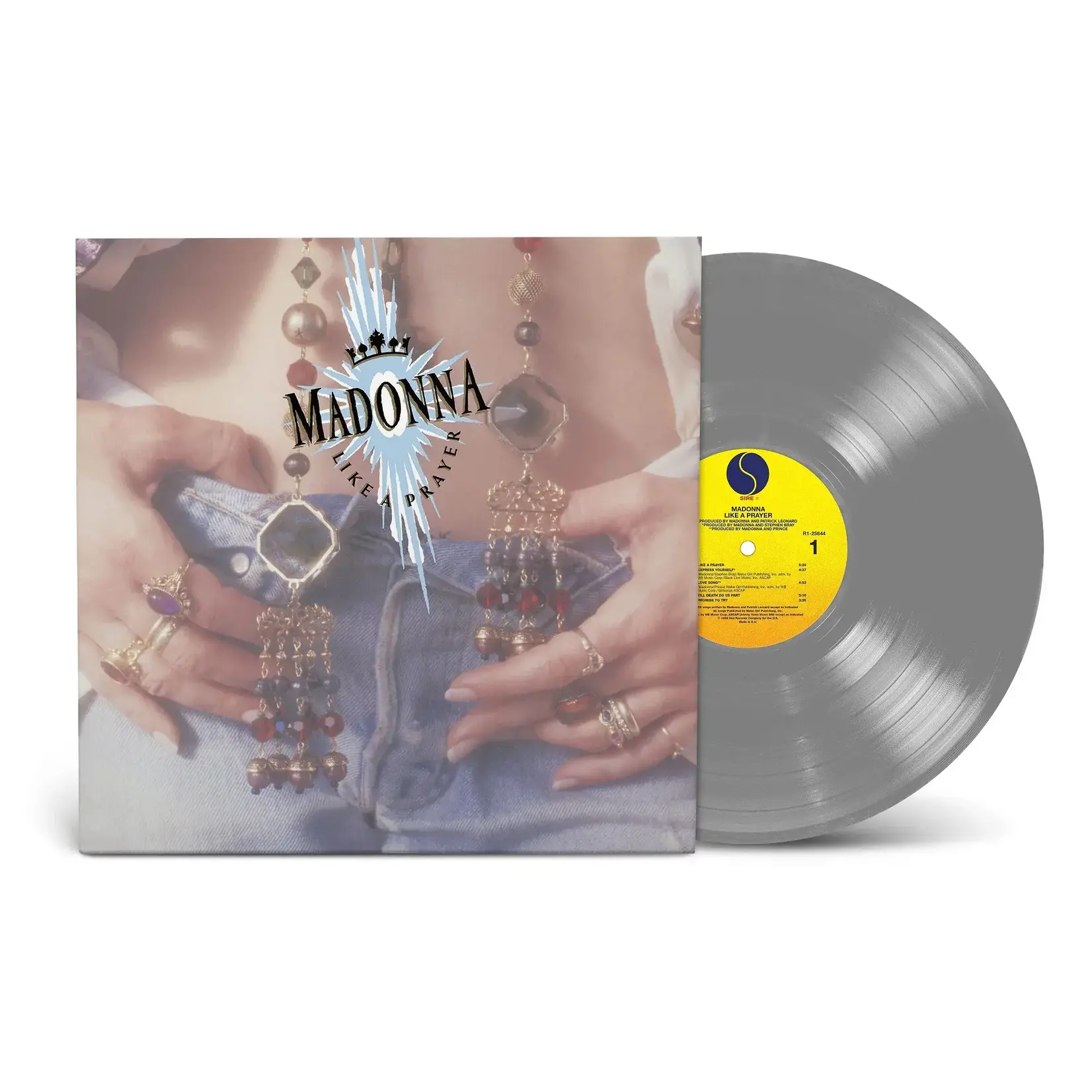[New Vinyl] Madonna: Like A Prayer (silver vinyl) [WARNER]