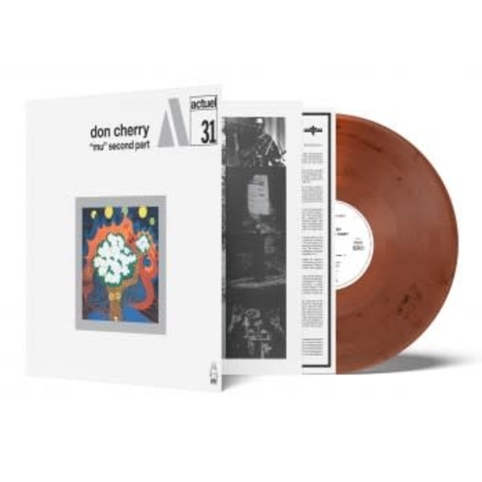 Don Cherry: Mu, Second Part (orange marbled vinyl) [CHARLY]