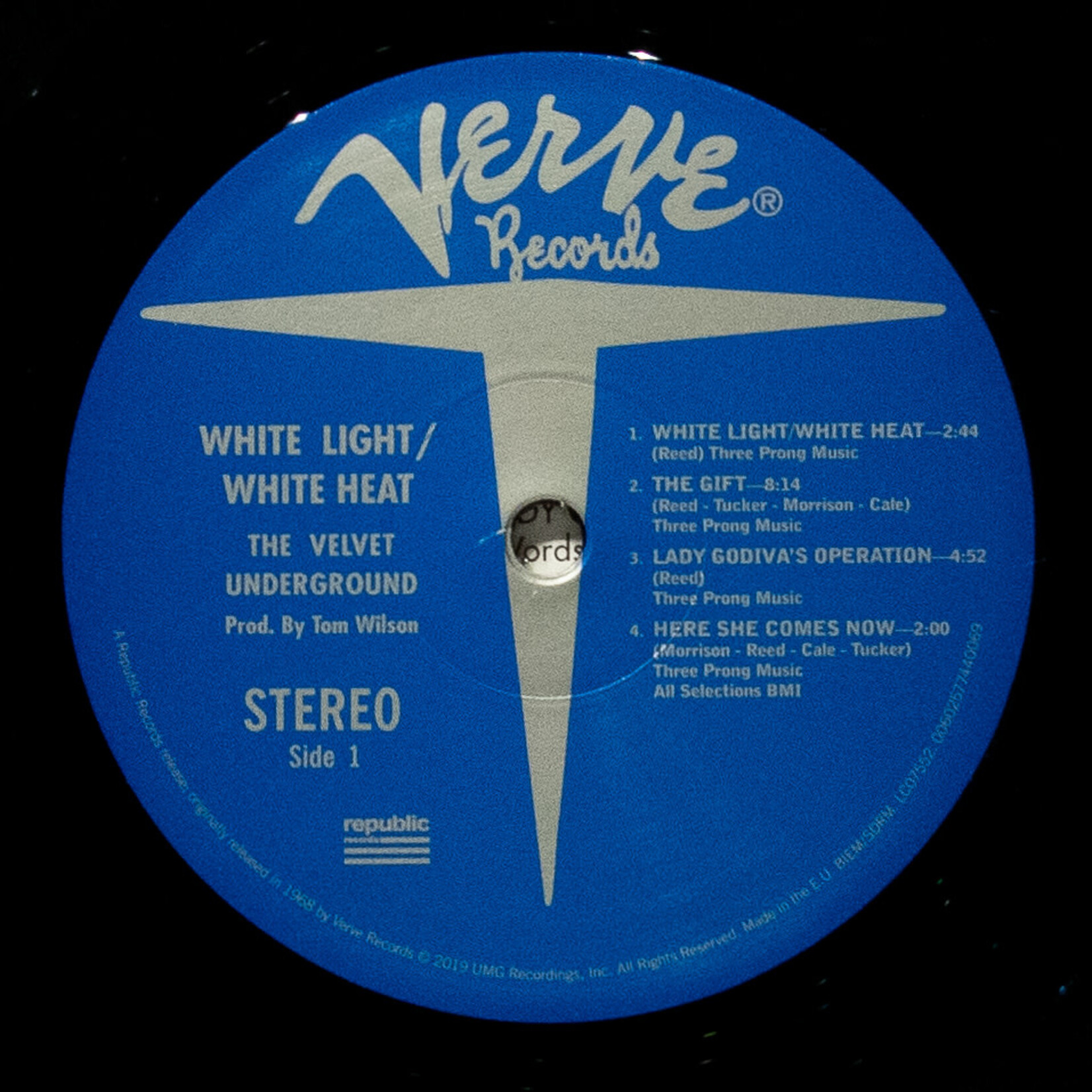 [Nick's Disk Pics] The Velvet Underground: White Light/White Heat (half speed master) [Republic/Verve]