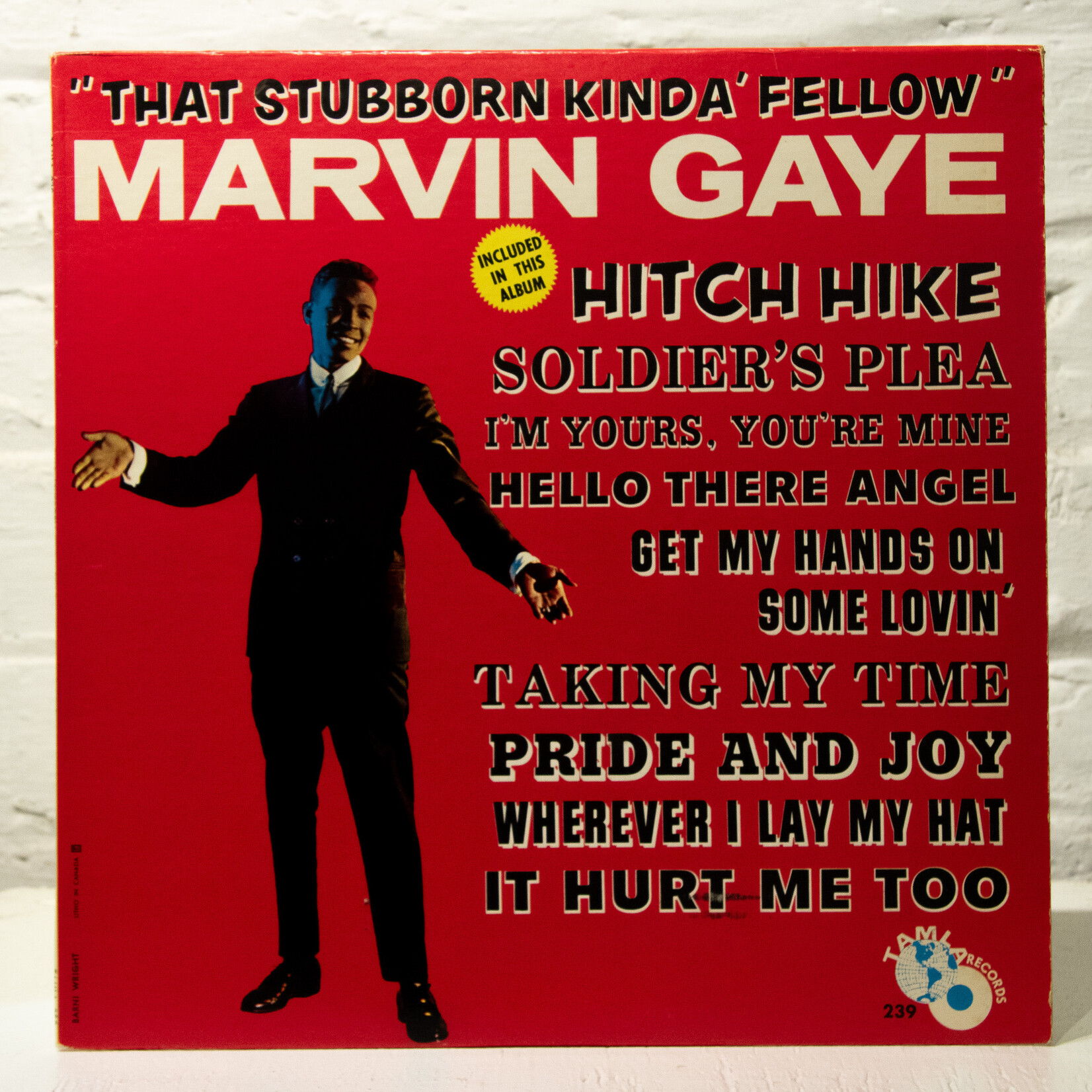 [Nick's Disk Pics] Gaye, Marvin: That Stubborn Kinda' Fellow  [TAMLA]