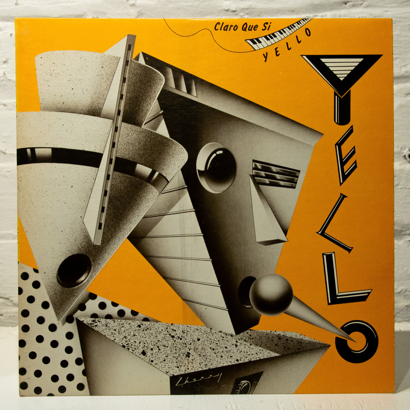 [Nick's Disk Pics] Yello: Claro Que Si (Orange Sleeve w/ Insert) [RALPH RECORDS]