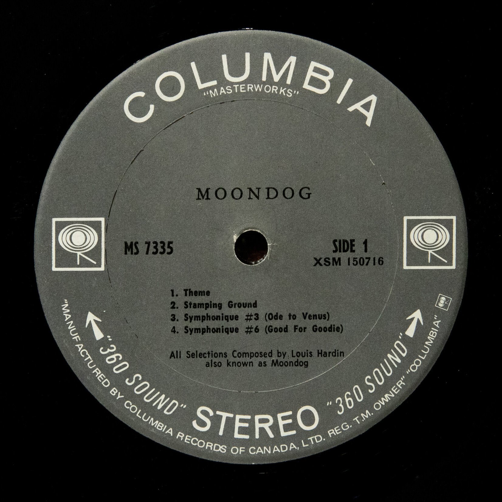 [Nick's Disk Pics] Moondog: Moondog [COLUMBIA MASTERWORKS]