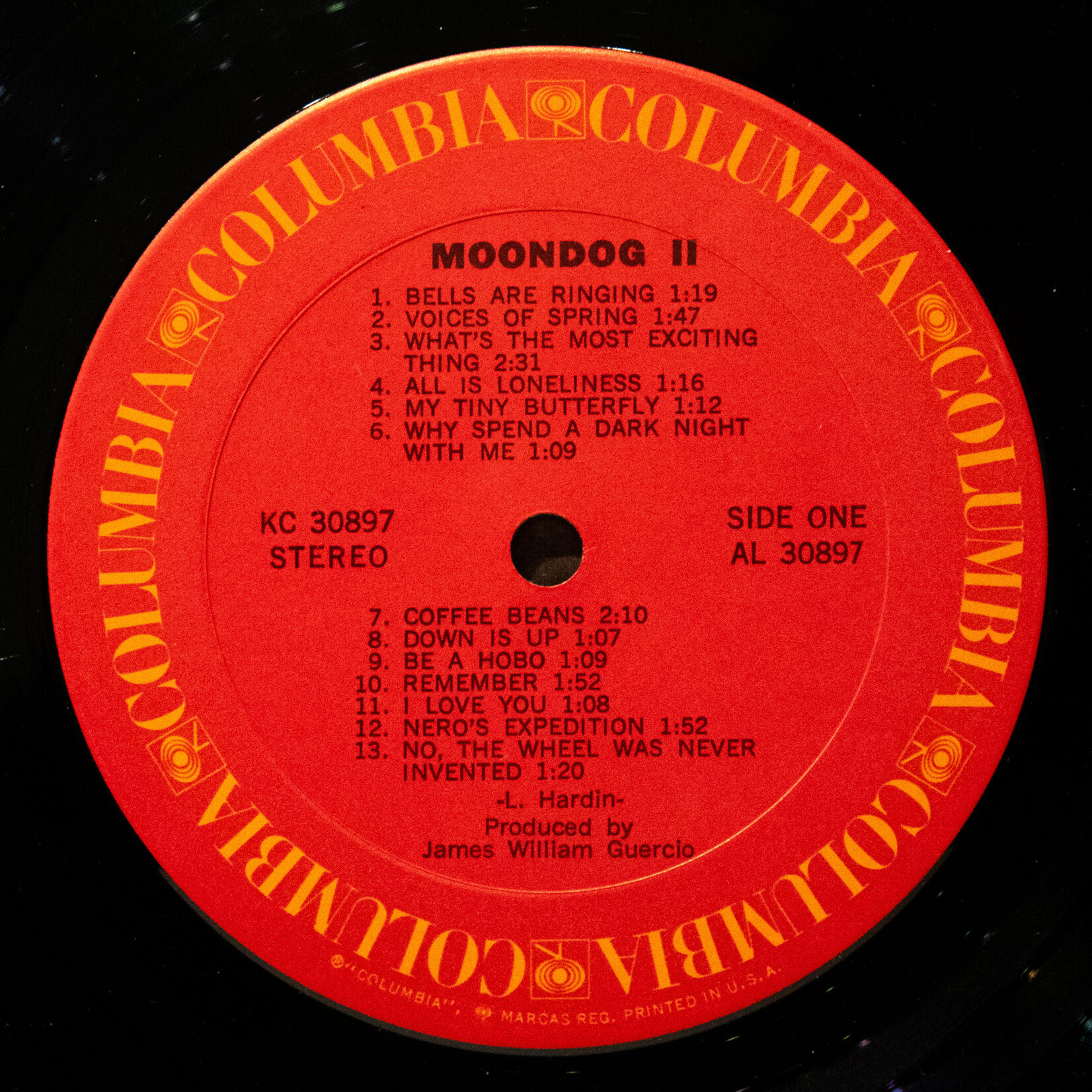 [Nick's Disk Pics] Moondog: Mondog II [COLUMBIA]