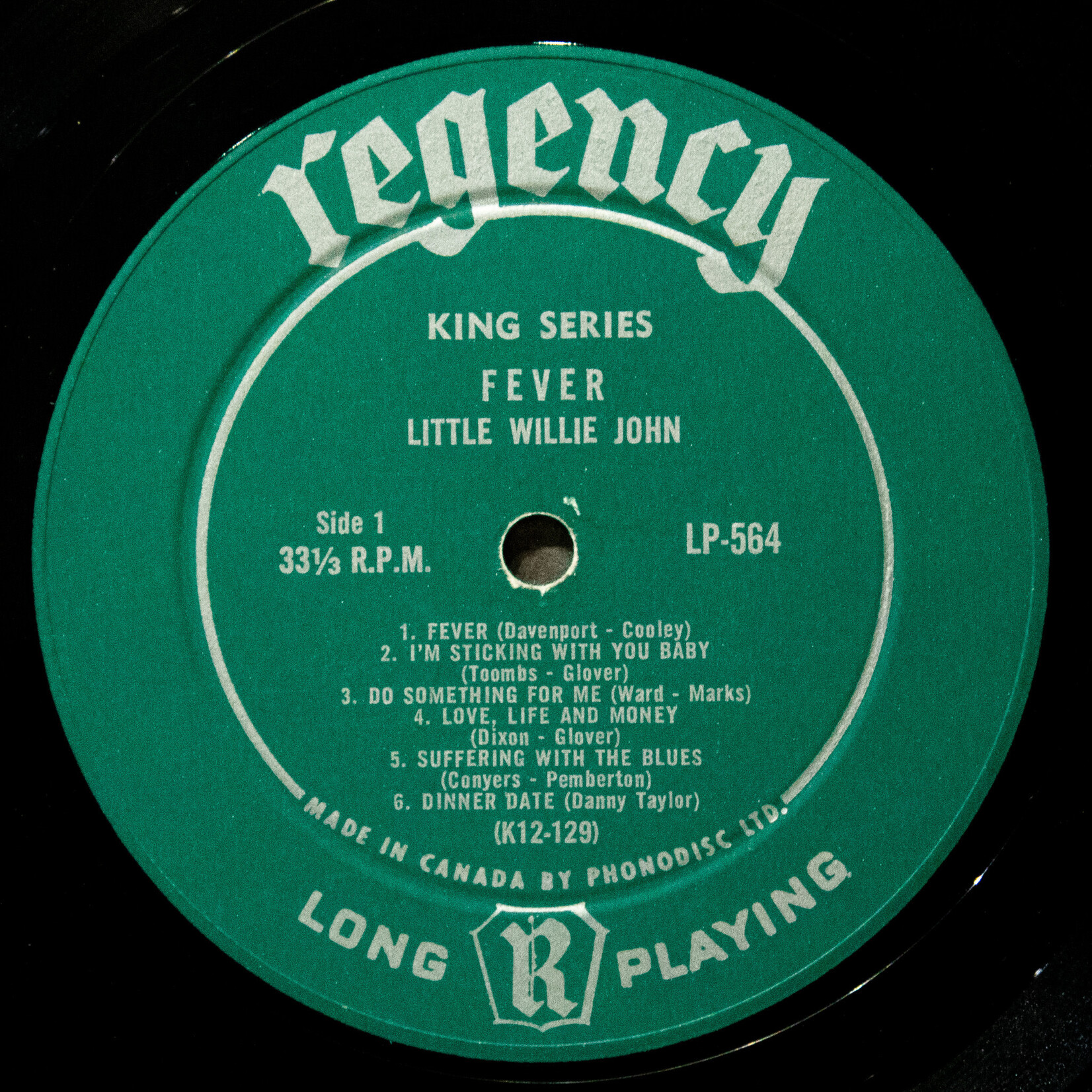 [Nick's Disk Pics] Little Willie John: Fever [KING RECORDS]
