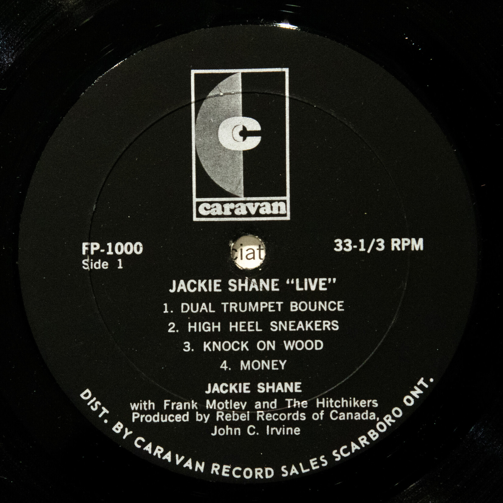 [Nick's Disk Pics] Shane, Jackie: Live [CARAVAN]