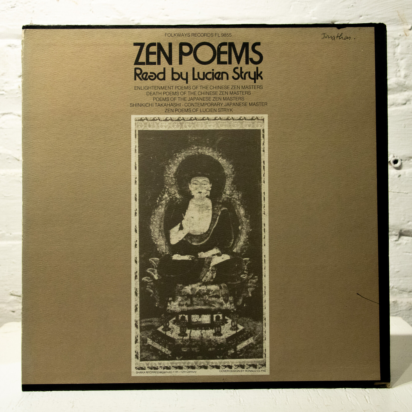 [Nick's Disk Pics] Stryk, Lucien: Zen Poems - Read By Lucien Stryk [FOLKWAYS RECORDS]