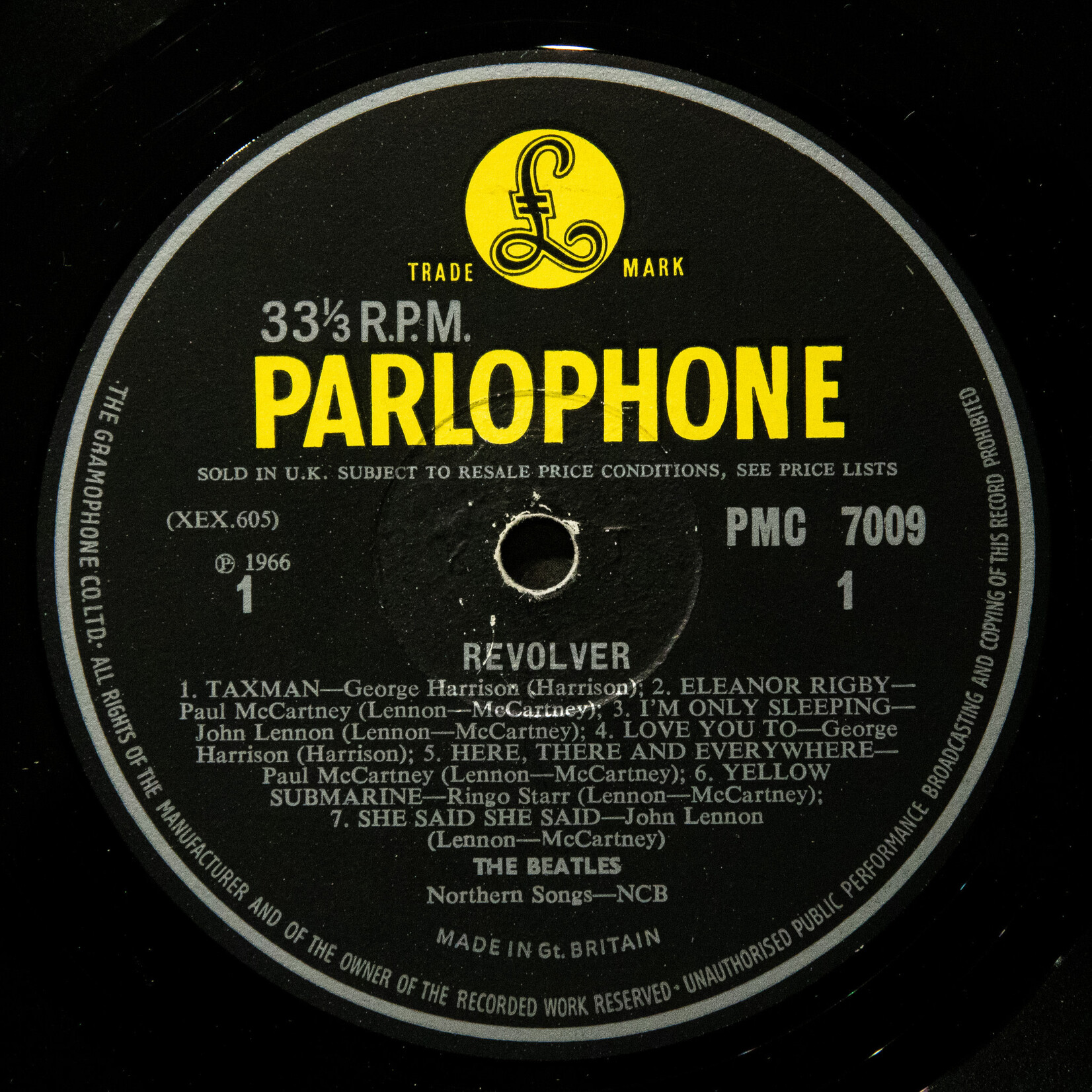 The Beatles Revolver - MONO - 180 Gram UK Vinyl LP