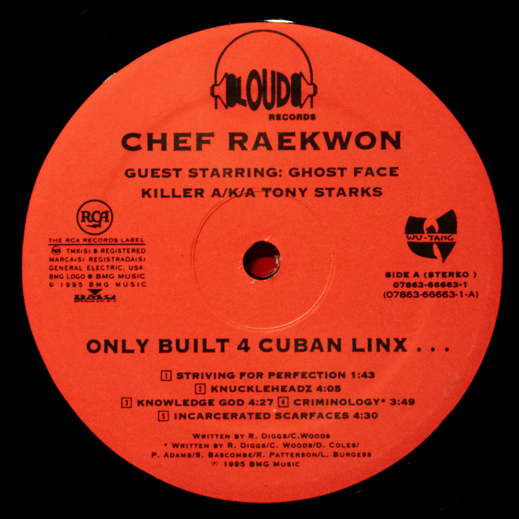 [Nick's Disk Pics] Raekwon (Wu-Tang Clan): Only Built 4 Cuban Linx (2LP) [LOUD RECORDS] [RCA]