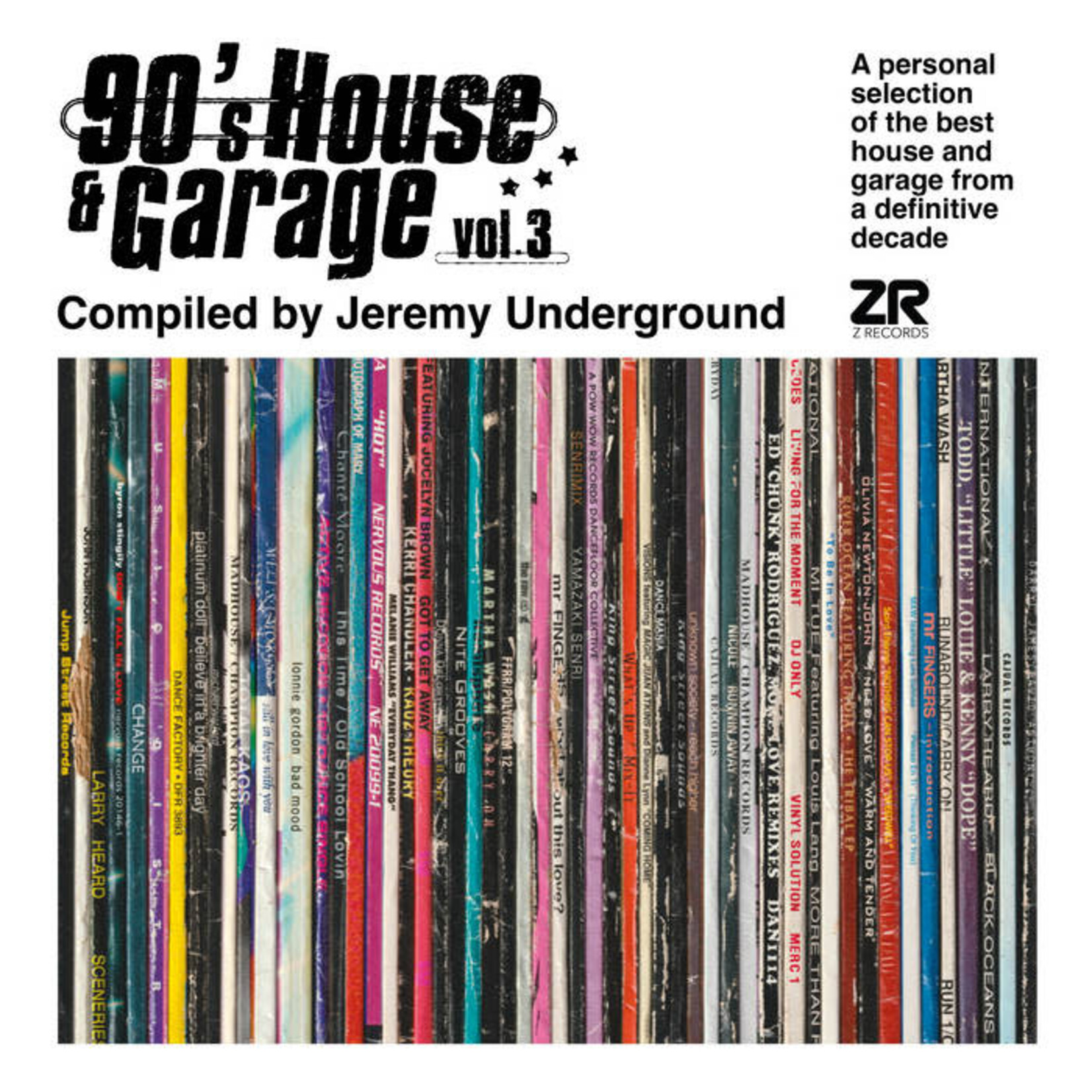 Various Artists: 90's House & Garage Vol. 3 - Compiled by Jeremy Underground (2LP) [Z RECORDS]