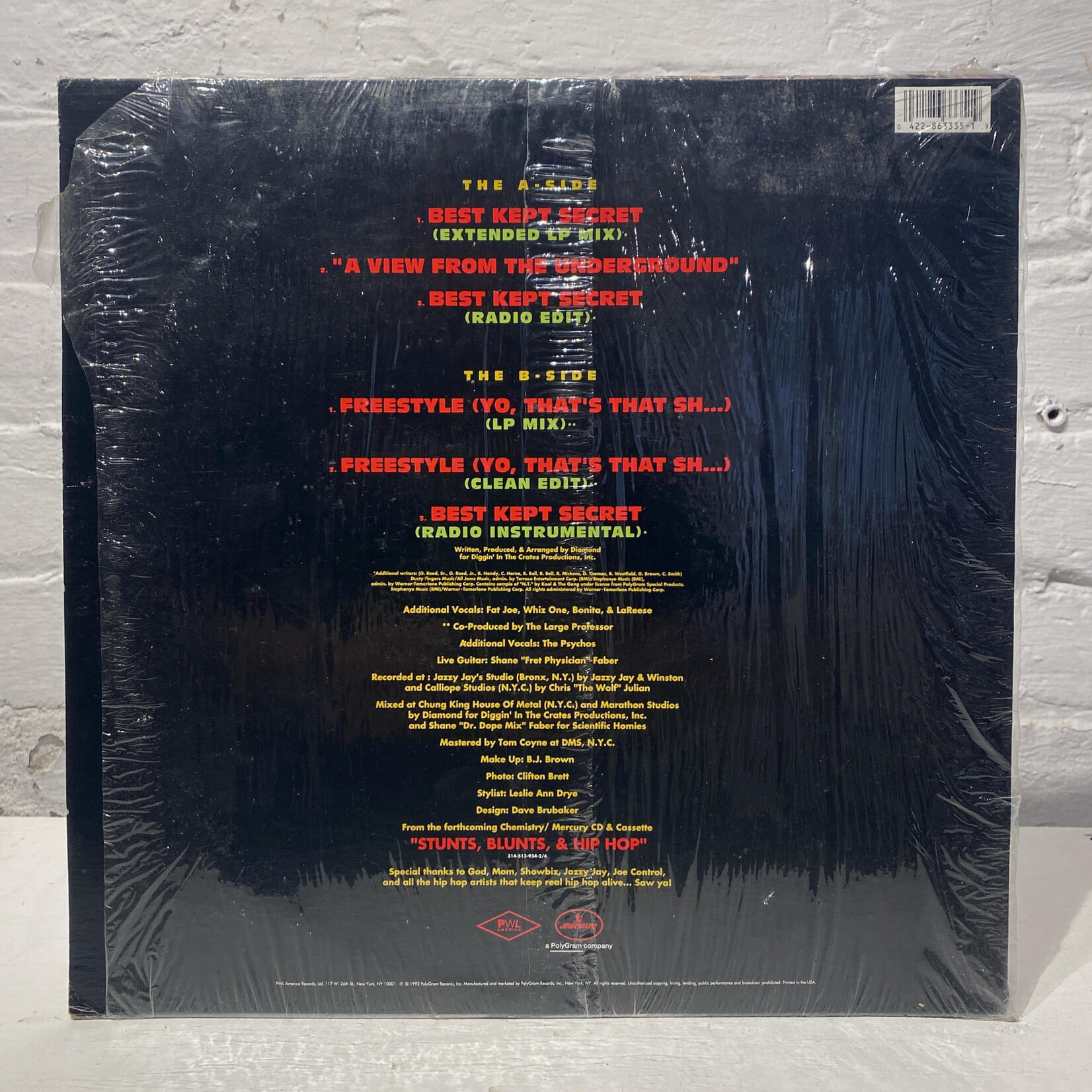 [Nick's Disk Pics] Diamond and Psychotic Neurotics: Best Kept Secret [PWL RECORDS]