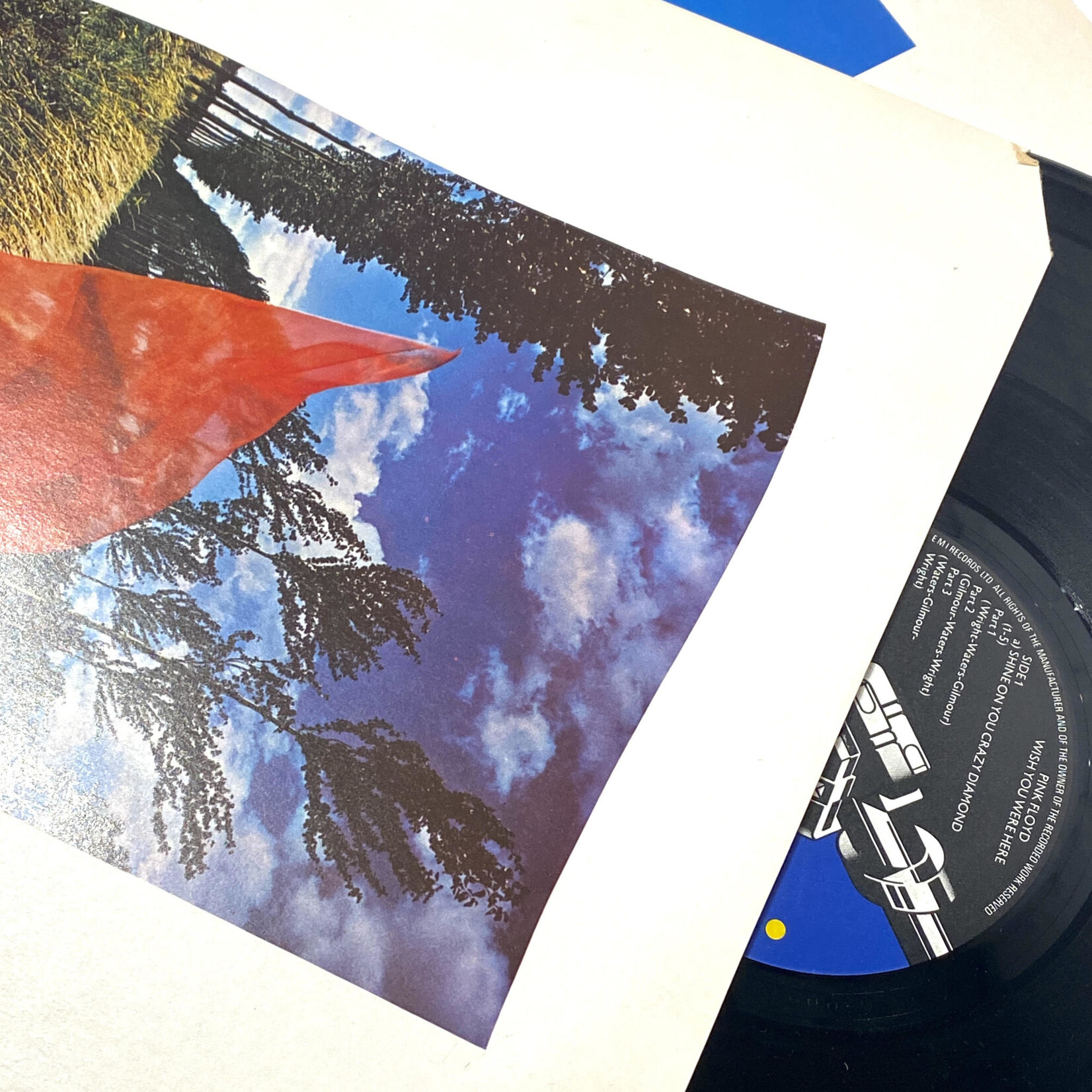 [Nick's Disk Pics] Pink Floyd: Wish You Were Here (UK original) [HARVEST]