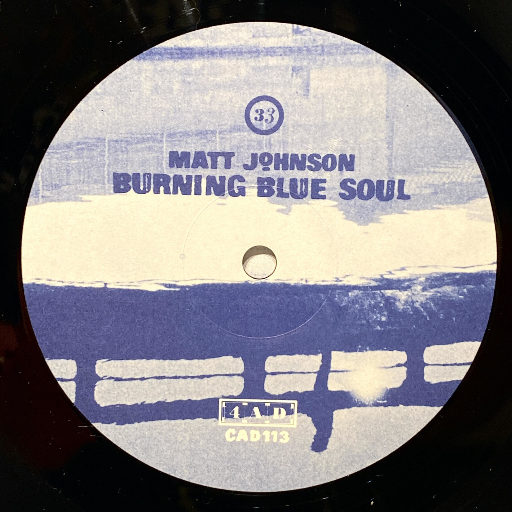 [Nick's Disk Pics] Johnson, Matt:  Burning Blue Soul [4AD]