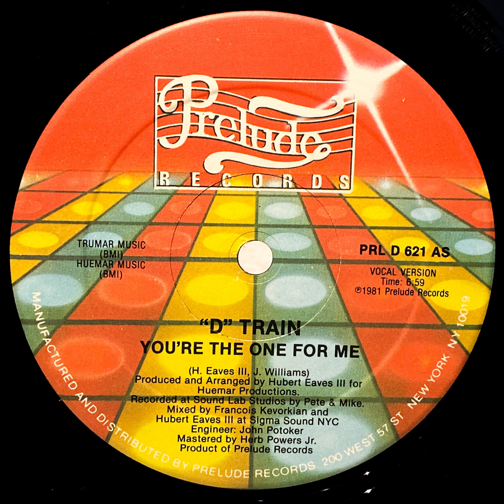 [Nick's Disk Pics] D-Train: You're The One For Me [PRELUDE]
