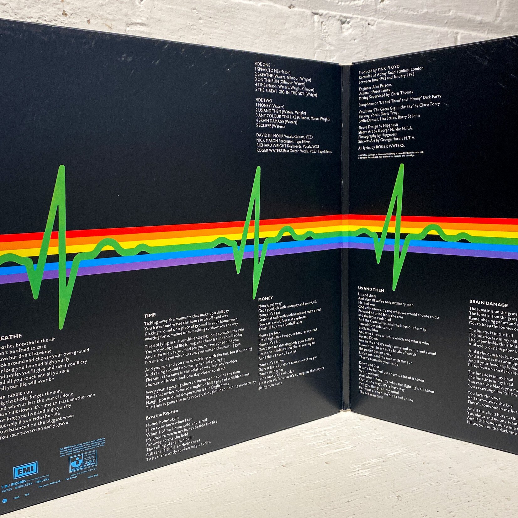 [Nick's Disk Pics] Pink Floyd: The Dark Side of The Moon (30th Anniversary reissue) [HARVEST] [EMI]