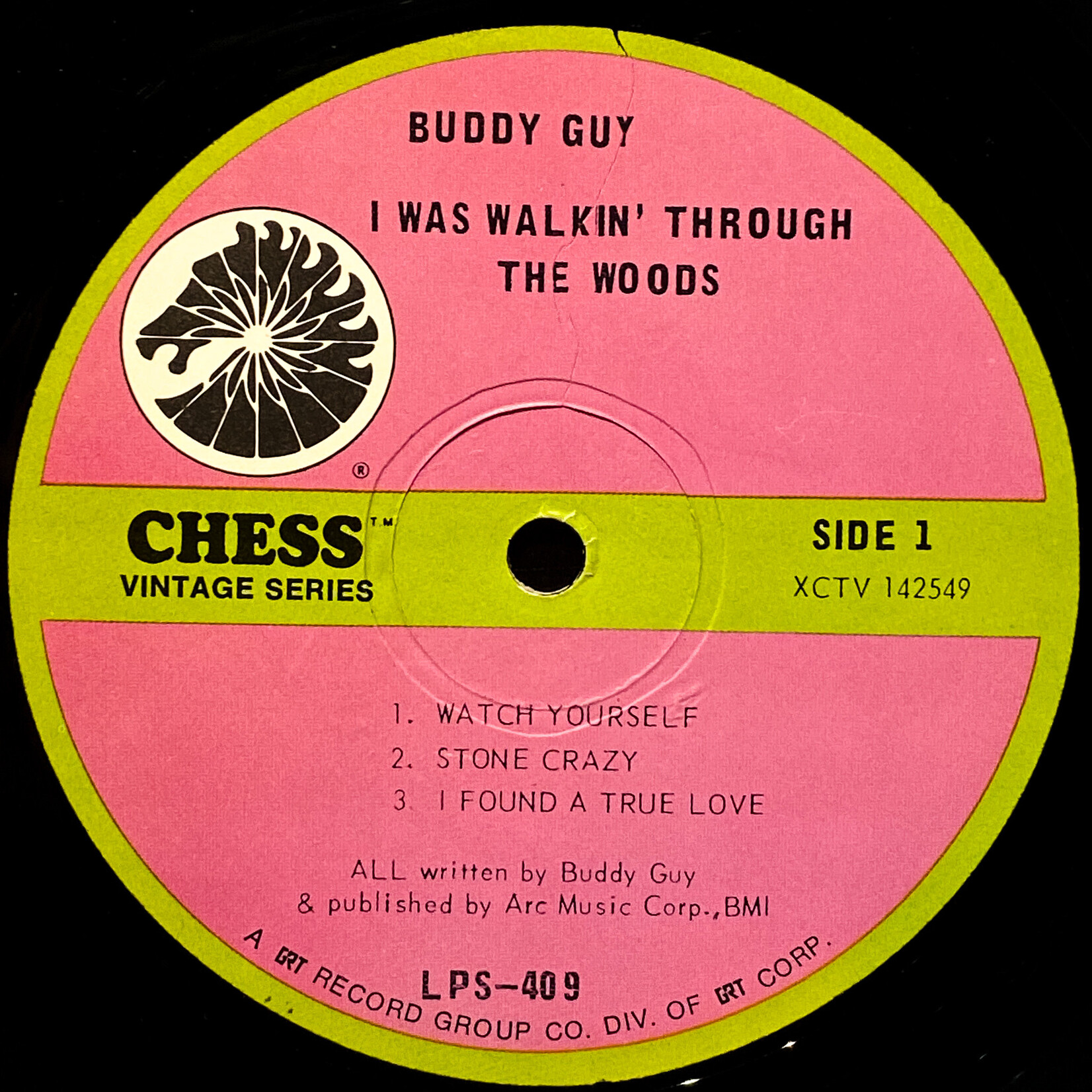 [Nick's Disk Pics] Guy, Buddy: I Was Walking Through The Woods [CHESS]