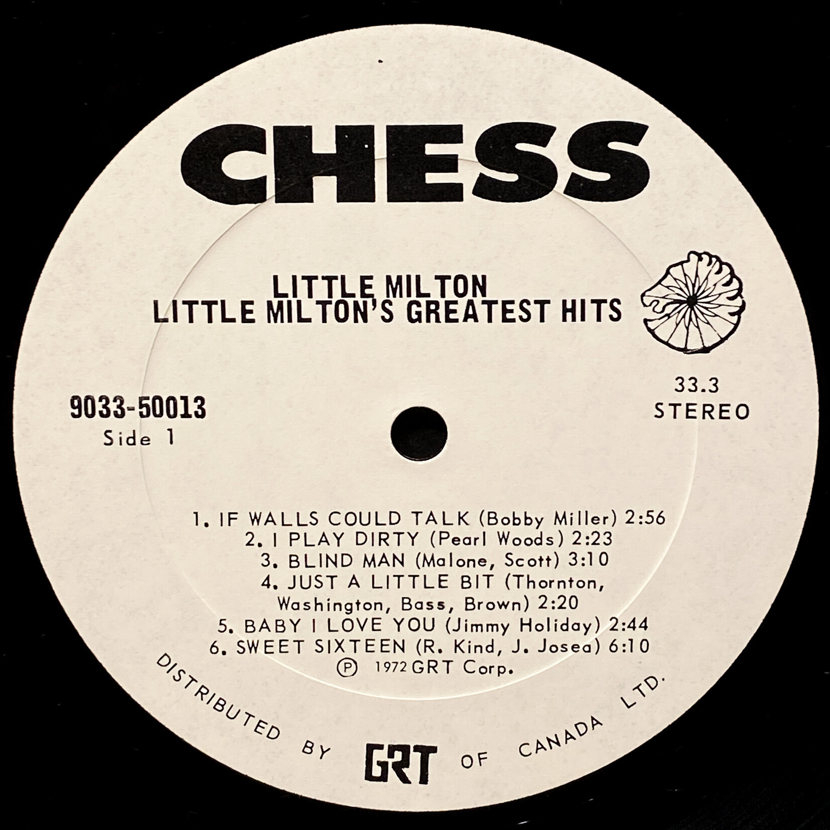 [Nick's Disk Pics] Little Milton: Greatest Hits [CHESS]