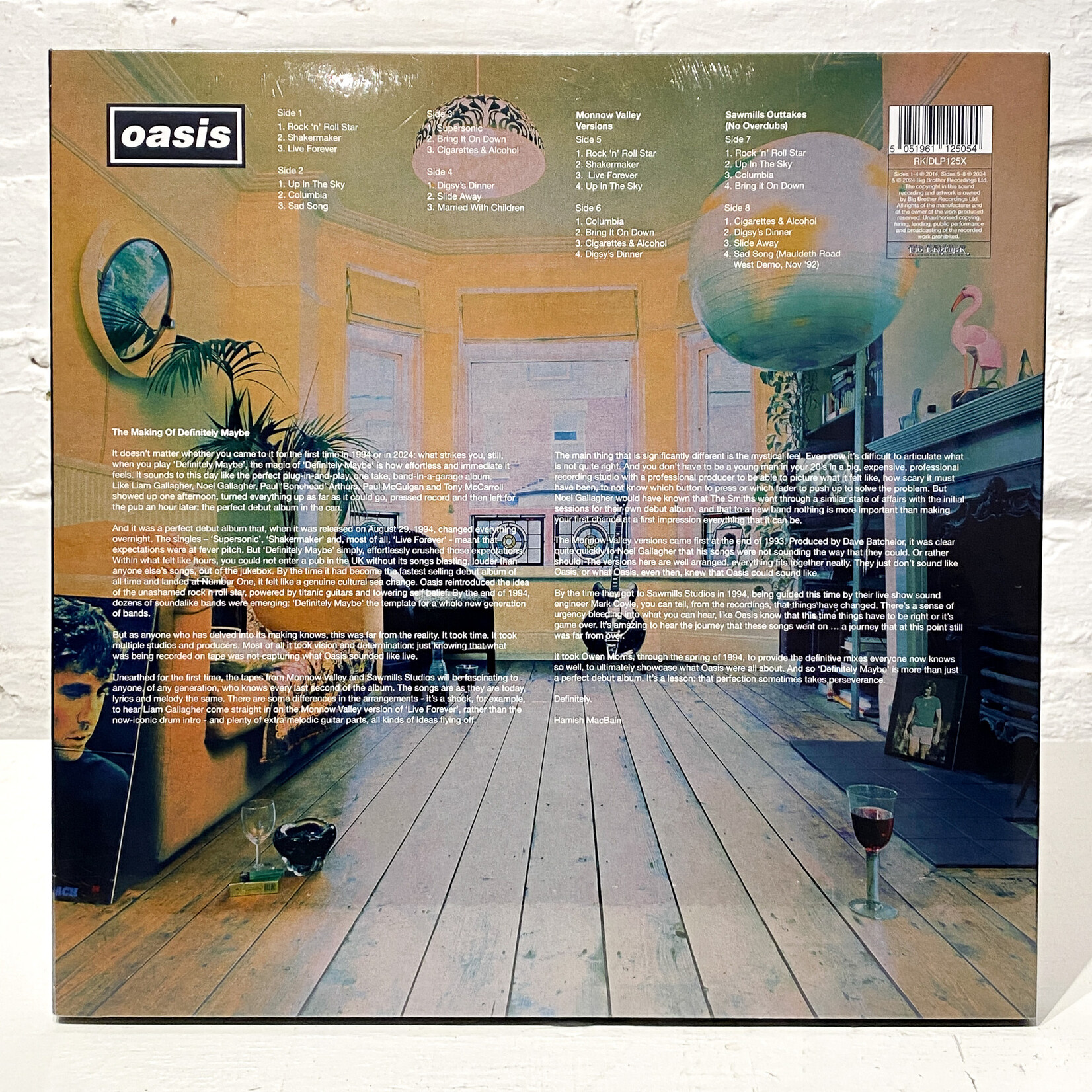 Oasis: Definitely Maybe (Limited Edition 30th Anniversary Oasis: Definitely Maybe (Limited Edition 30th Anniversary
