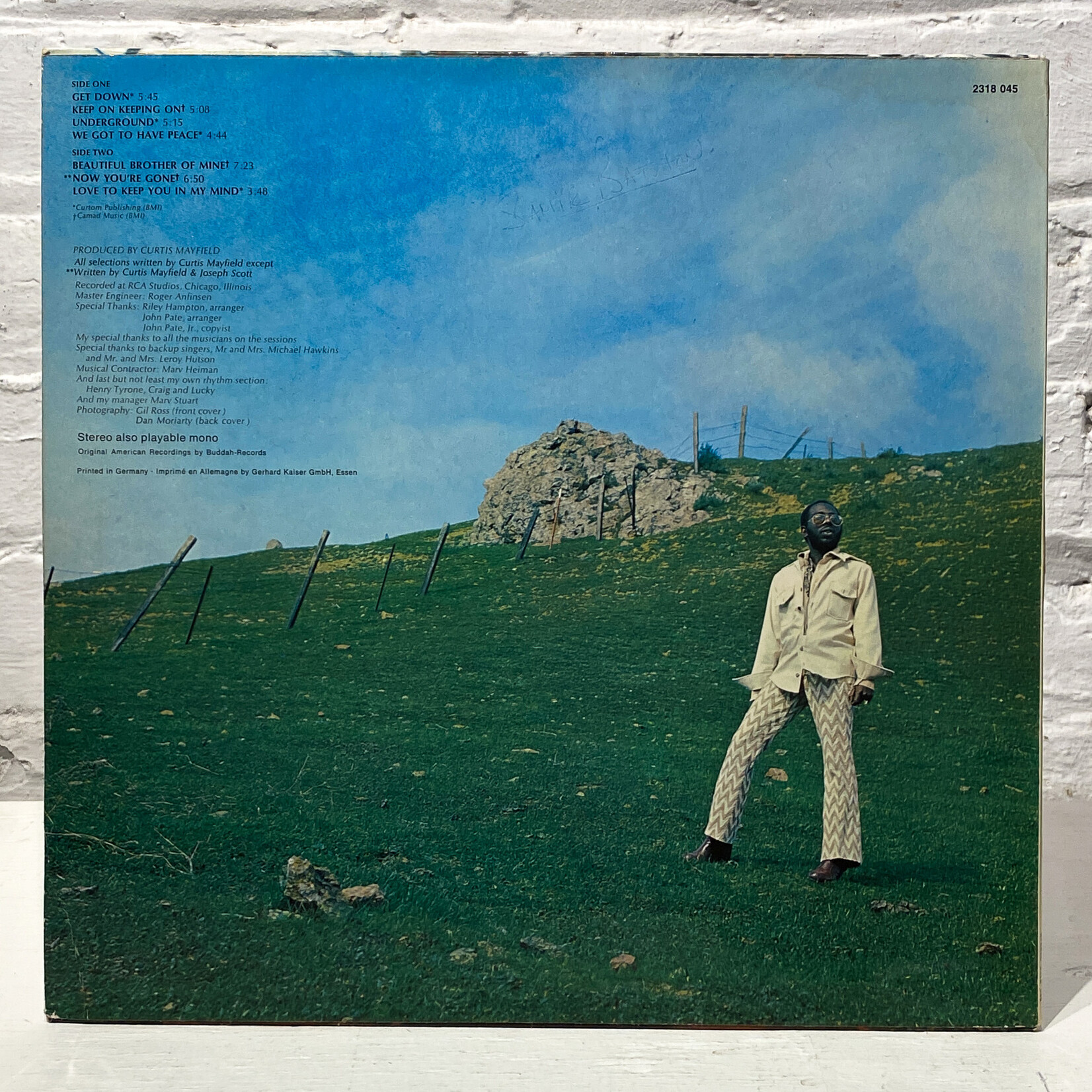 [Nick's Disk Pics] Mayfield, Curtis: Roots [BUDDAH RECORDS]