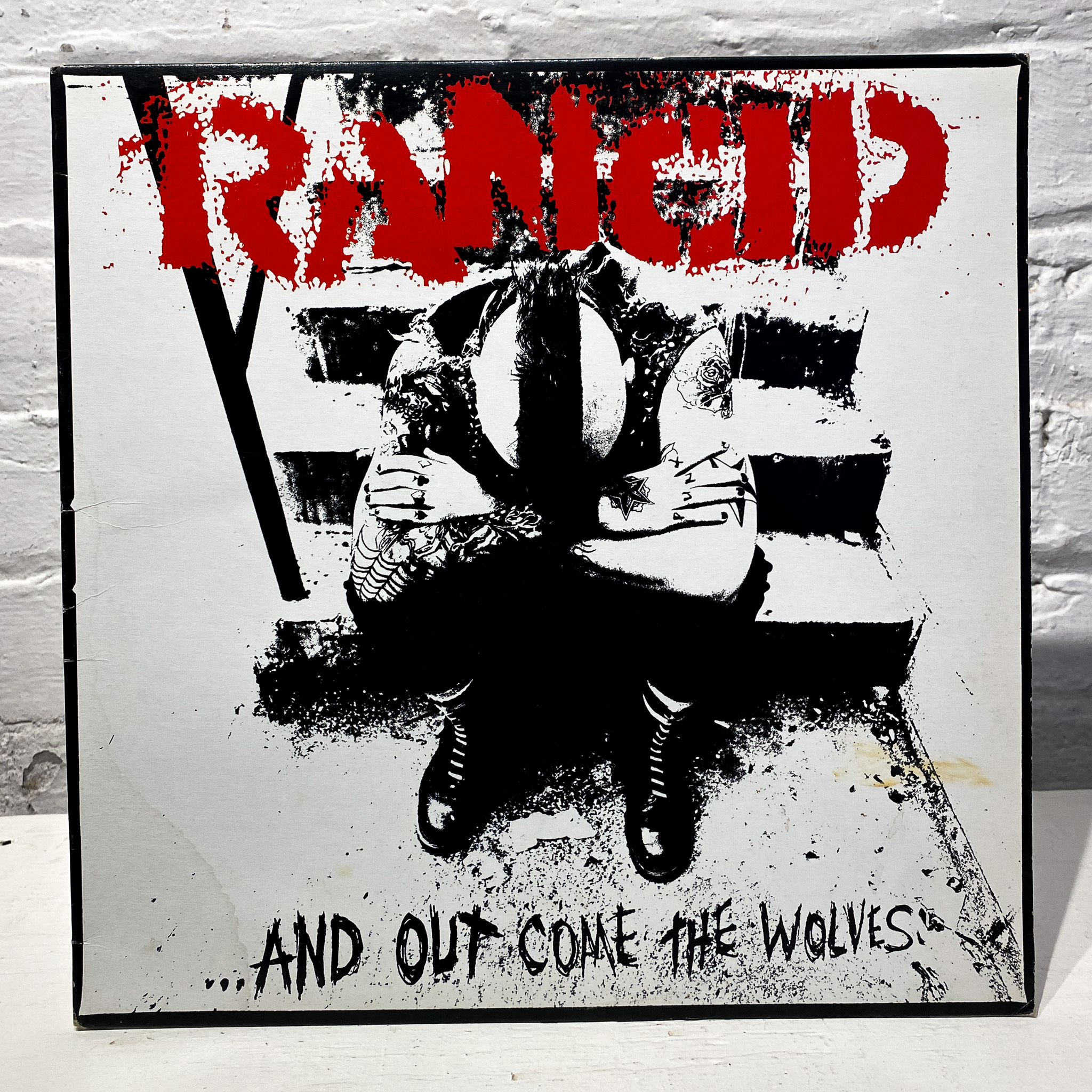 RANCID AND OUT COME THE WOLVES 初回プレス盤 nicks-disk-pics-rancid-and-out