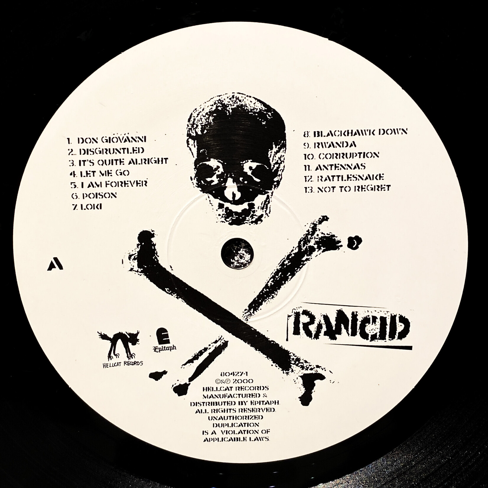 [Nick's Disk Pics] Rancid: self-titled [HELLCAT]