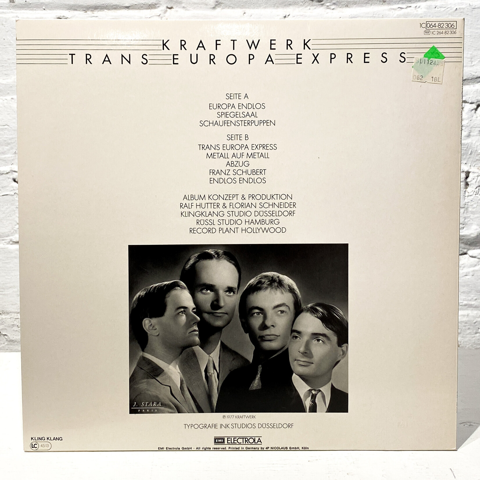 [Nick's Disk Pics] Kraftwerk: Trans Europa Express [KILNG KLANG]