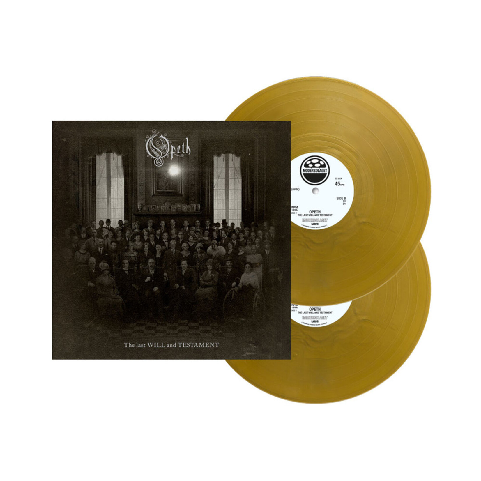 [New] Opeth: The Last Will And Testament (gold opaque vinyl) [WARNER]