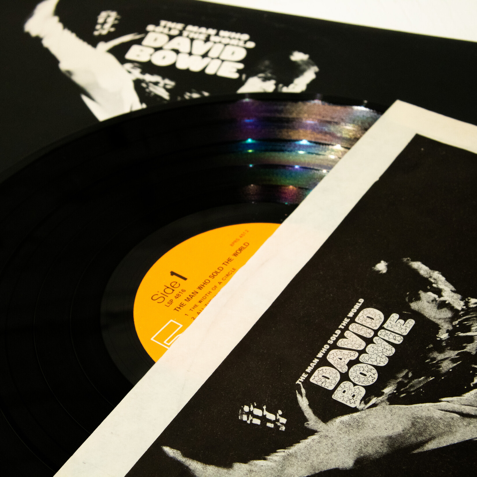 [Nick's Disk Pics] Bowie, David: The Man Who Sold The World (w/ OG Inner & Poster) [RCA]