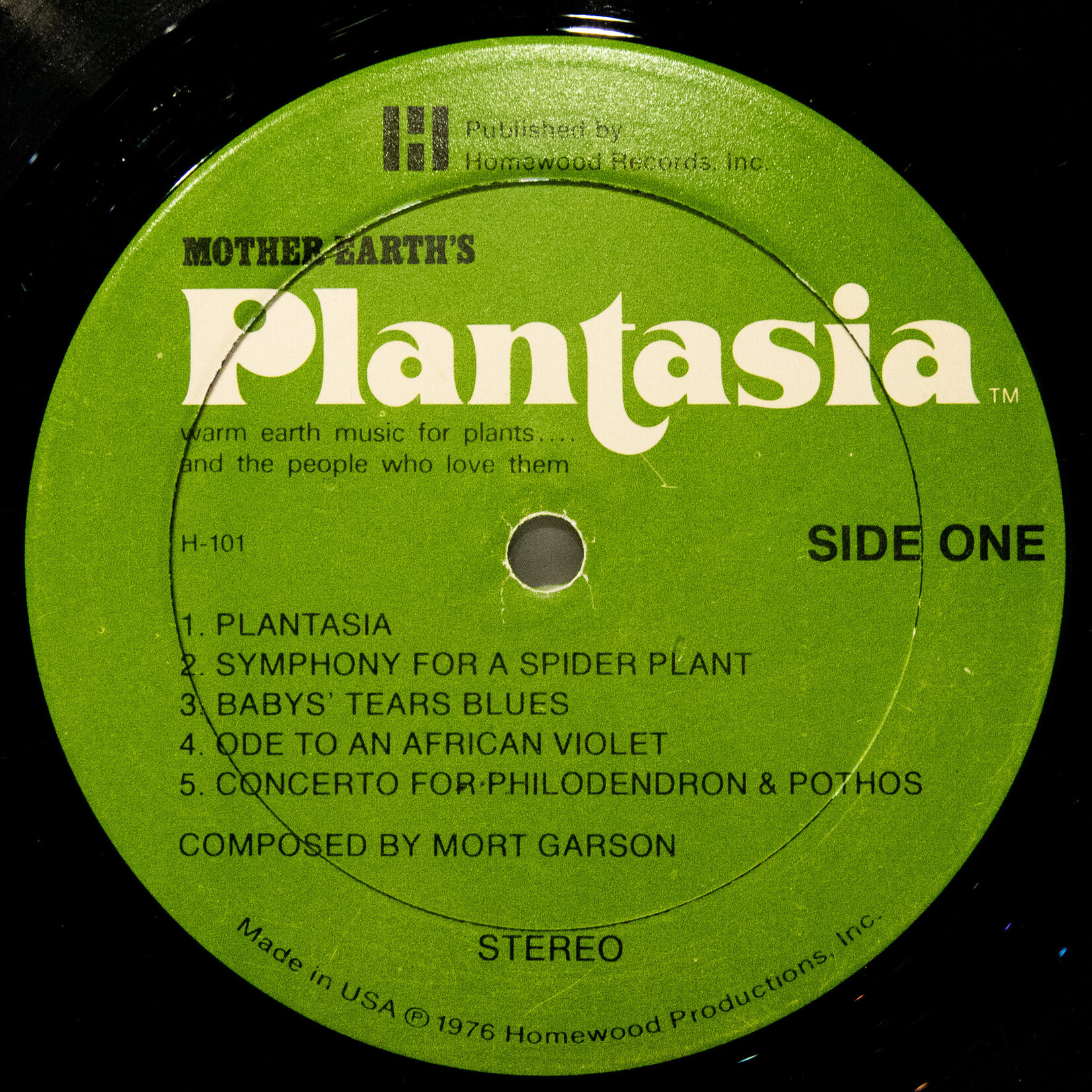 [Nick's Disk Pics] Garson, Mort: Mother Earth's Plantasia [HOMEWOOD]