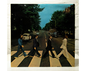 UK最初期 マトリ-2/-1 ビートルズ Abbey Road Apple盤 nicks-disk-pics-beatles-abbey-