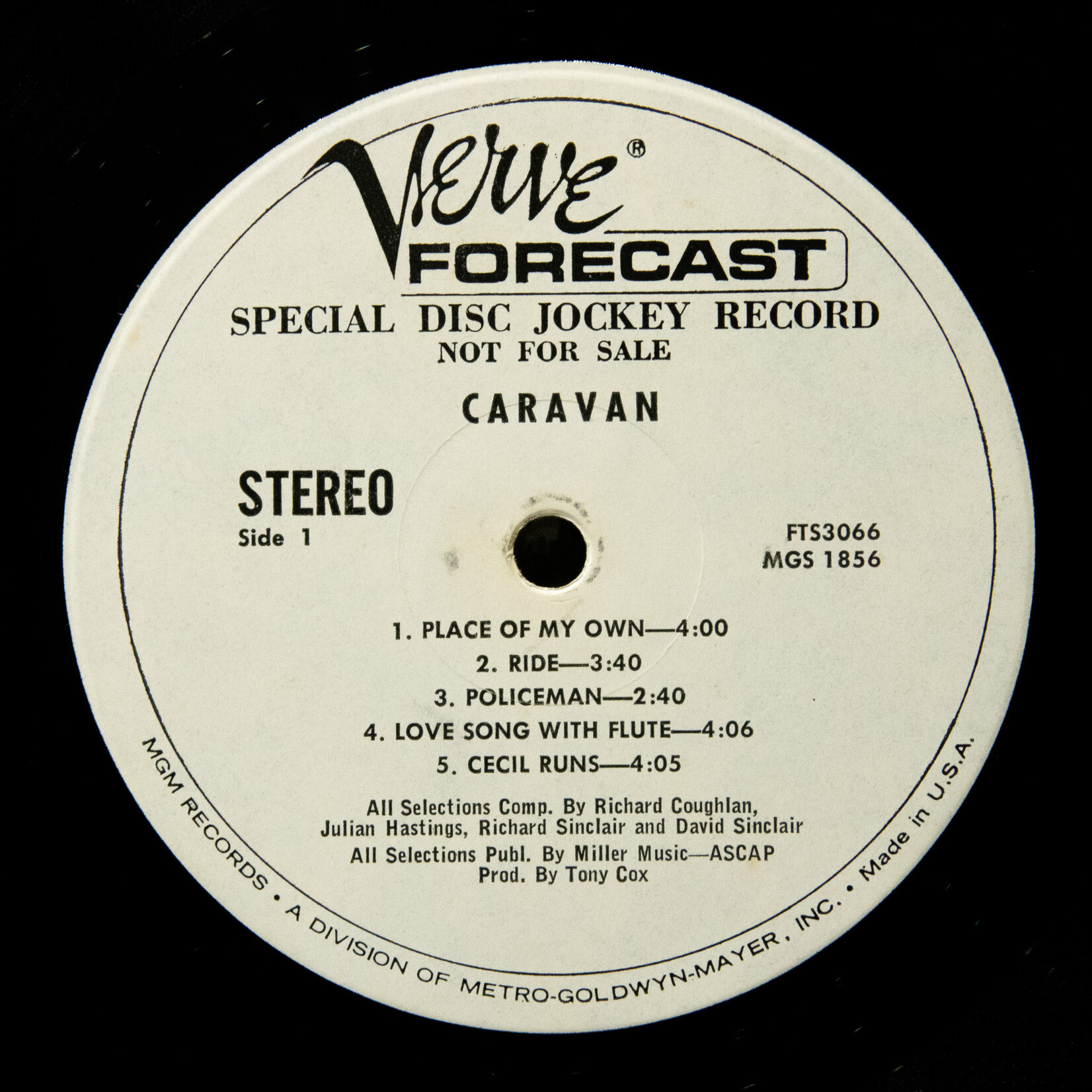 [Nick's Disk Pics] Caravan: self-titled [VERVE]