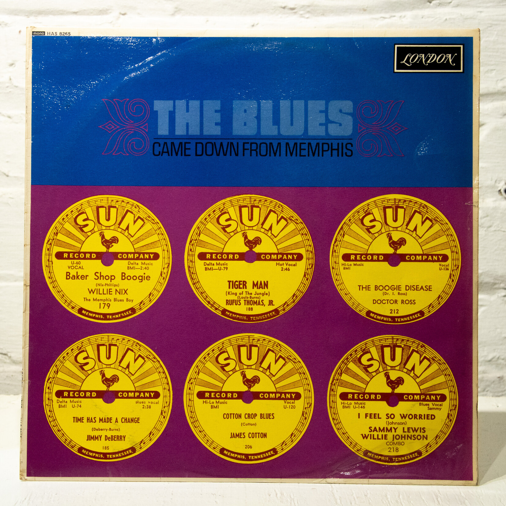[Nick's Disk Pics] V/A: The Blues Came Down from Memphis [LONDON]