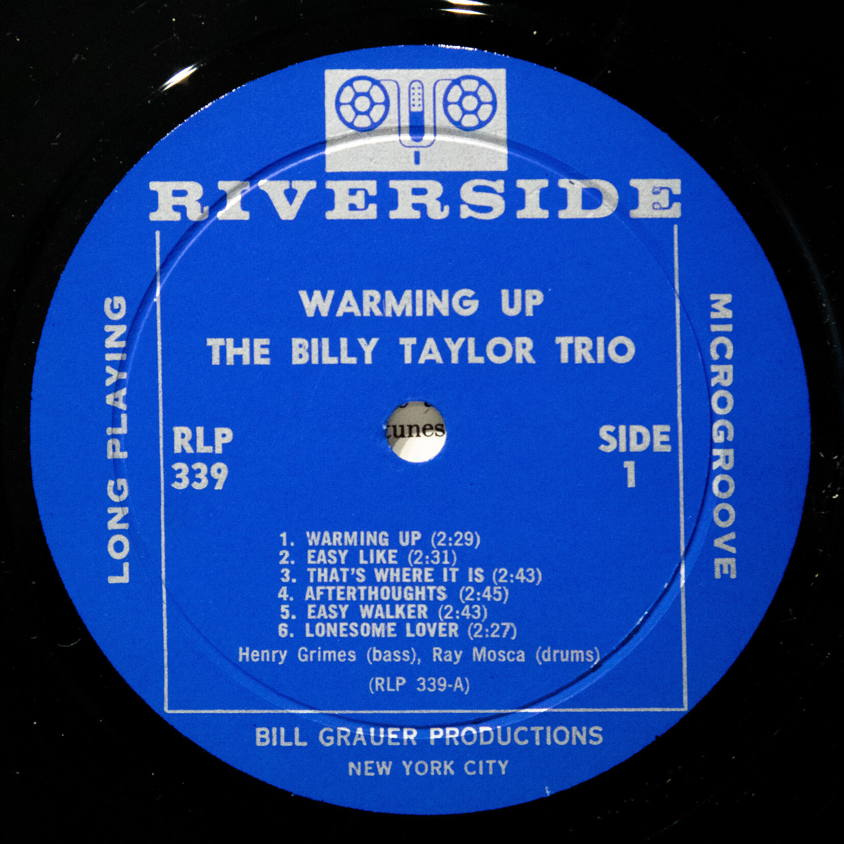 [Nick's Disk Pics] Billy Taylor Trio: Warming Up  [RIVERSIDE]