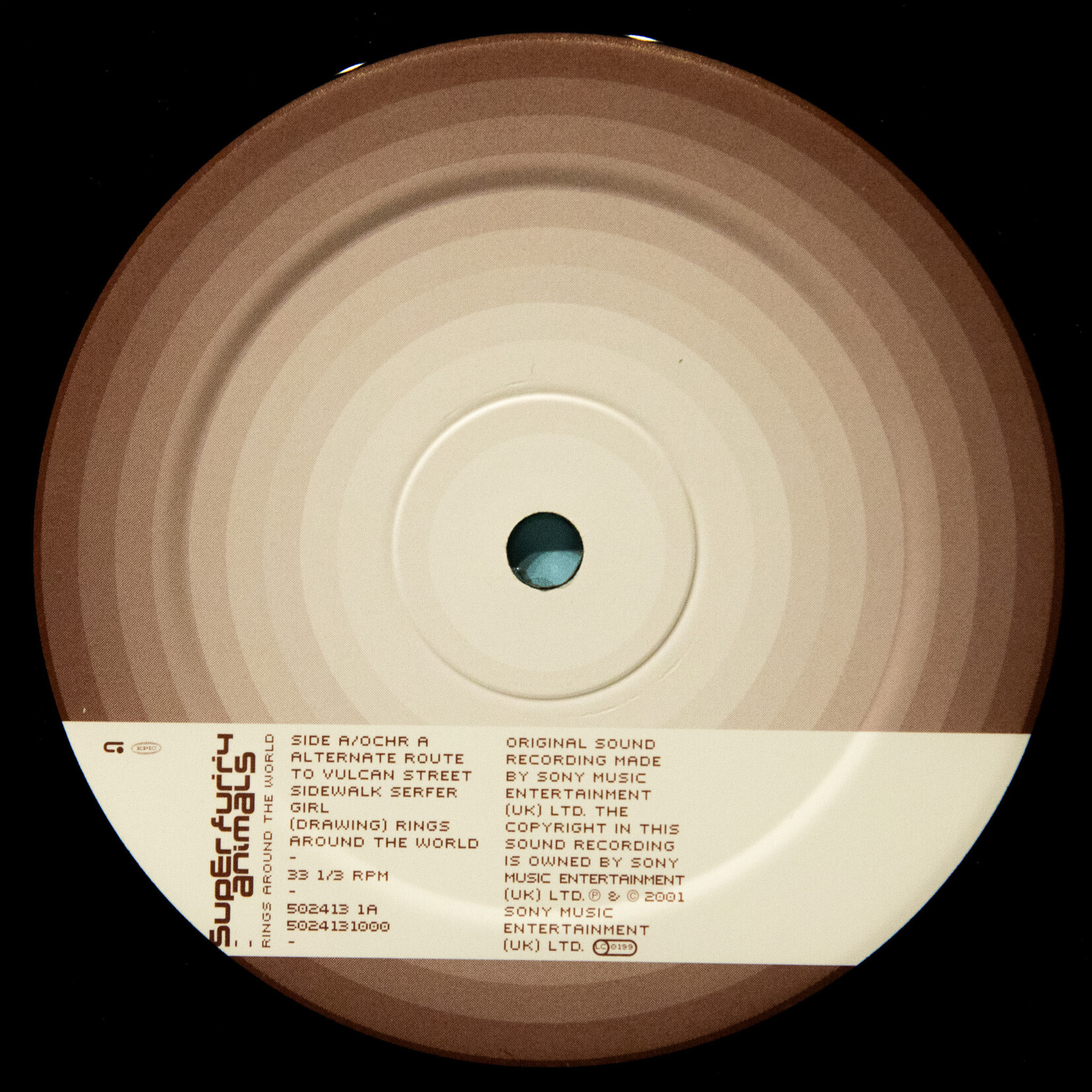 [Nick's Disk Pics] Super Furry Animals: Rings Around The World (w/ 7" single)  [EPIC]