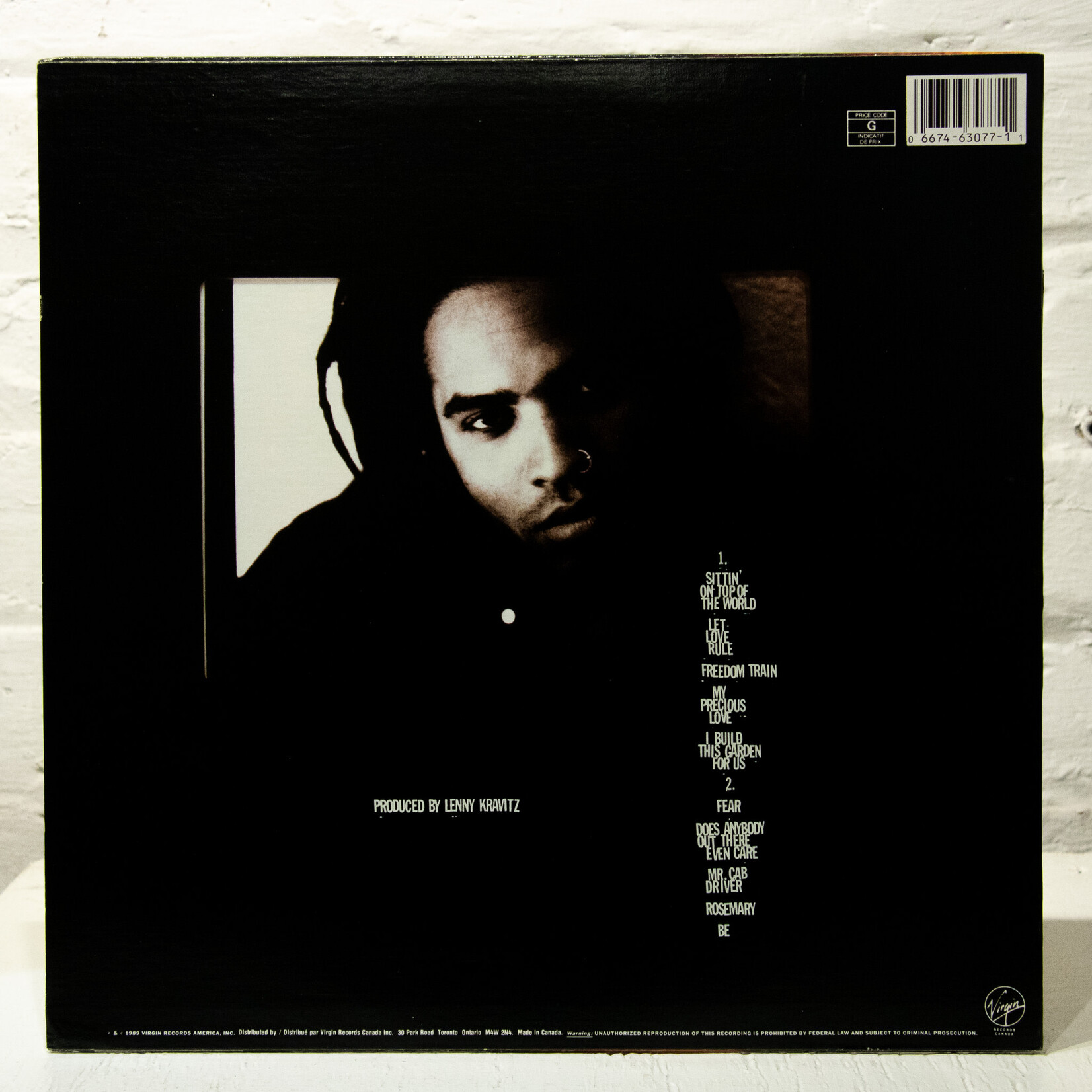 [Nick's Disk Pics] Kravitz, Lenny: Let Love Rule [VIRGIN]