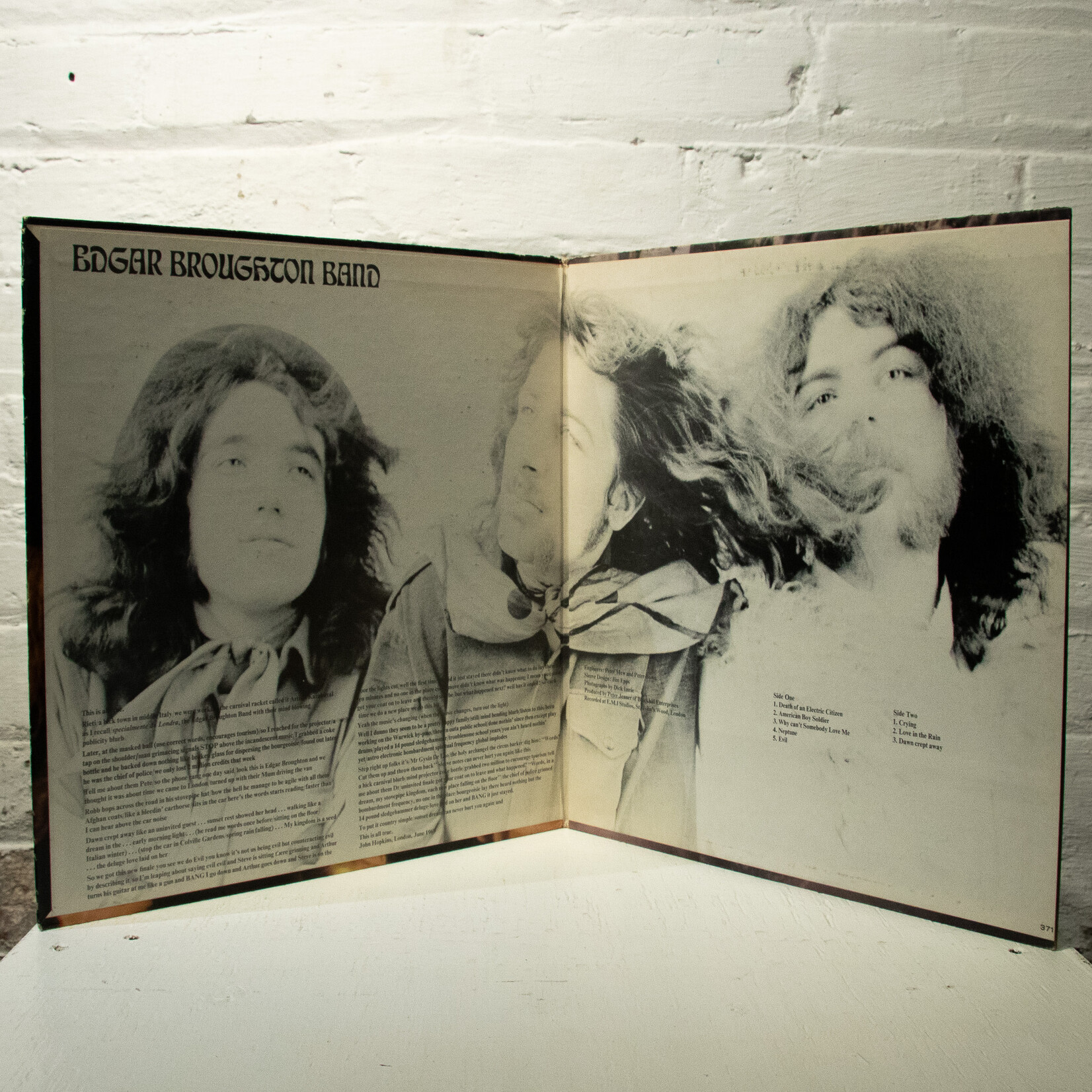[Nick's Disk Pics] Edgar Broughton Band: Wasa Wasa [HARVEST]