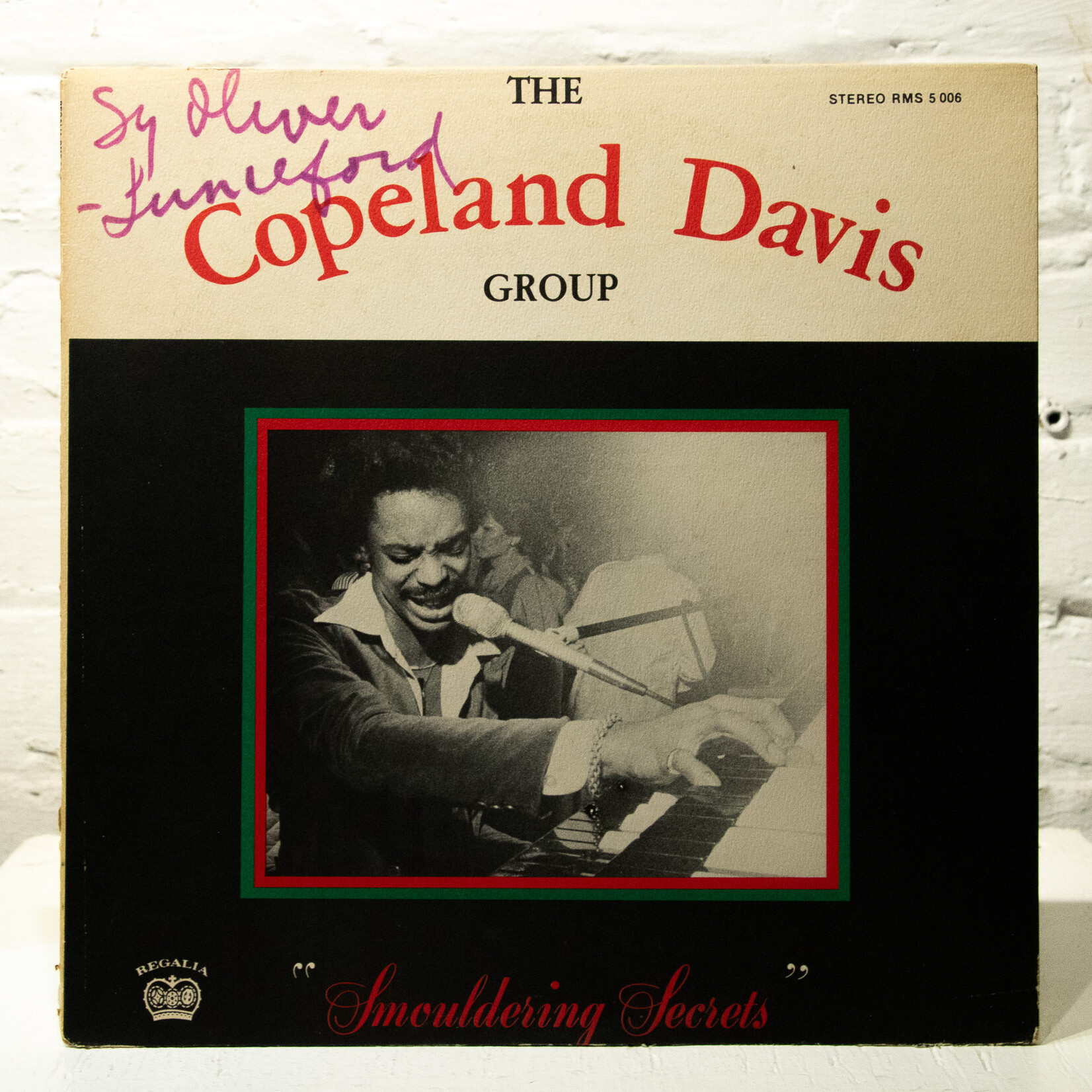 [Nick's Disk Pics] Copeland Davis Group: Smouldering Secrets [REGALIA]