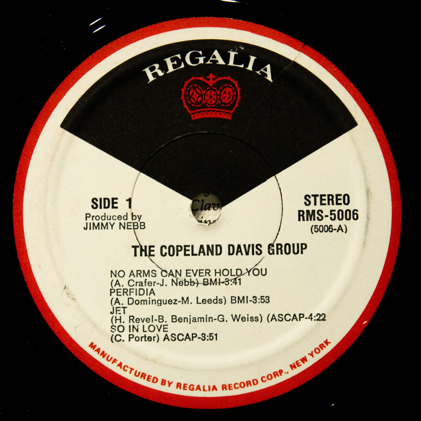 [Nick's Disk Pics] Copeland Davis Group: Smouldering Secrets [REGALIA]