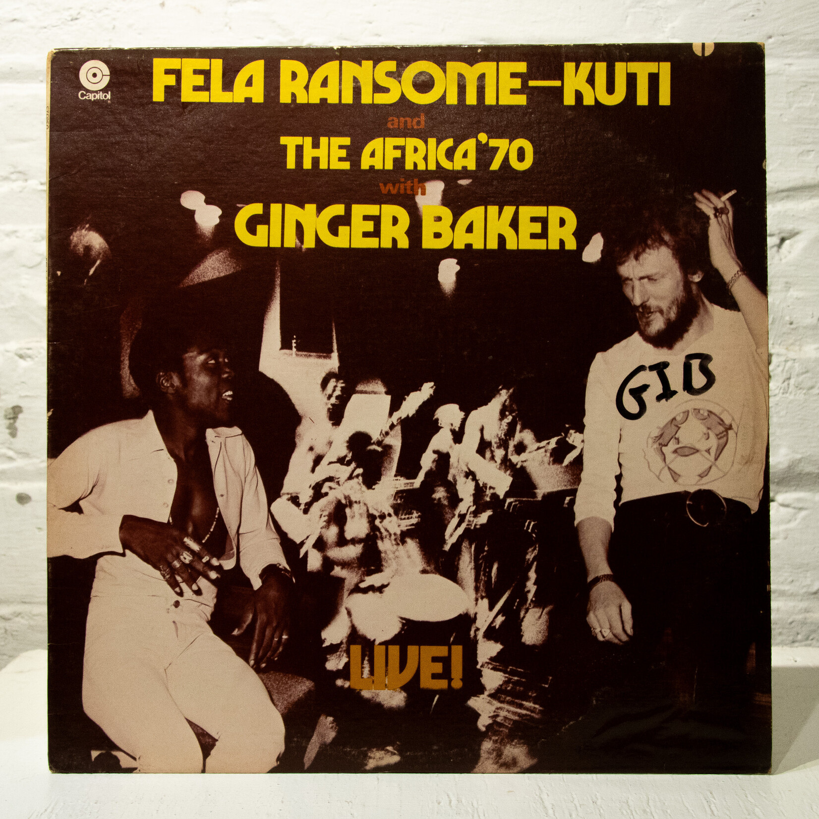 [Nick's Disk Pics] Kuti, Fela: Fela Ransome-Kuti and The Africa' 70 with Ginger Baker-Live! [CAPITOL]