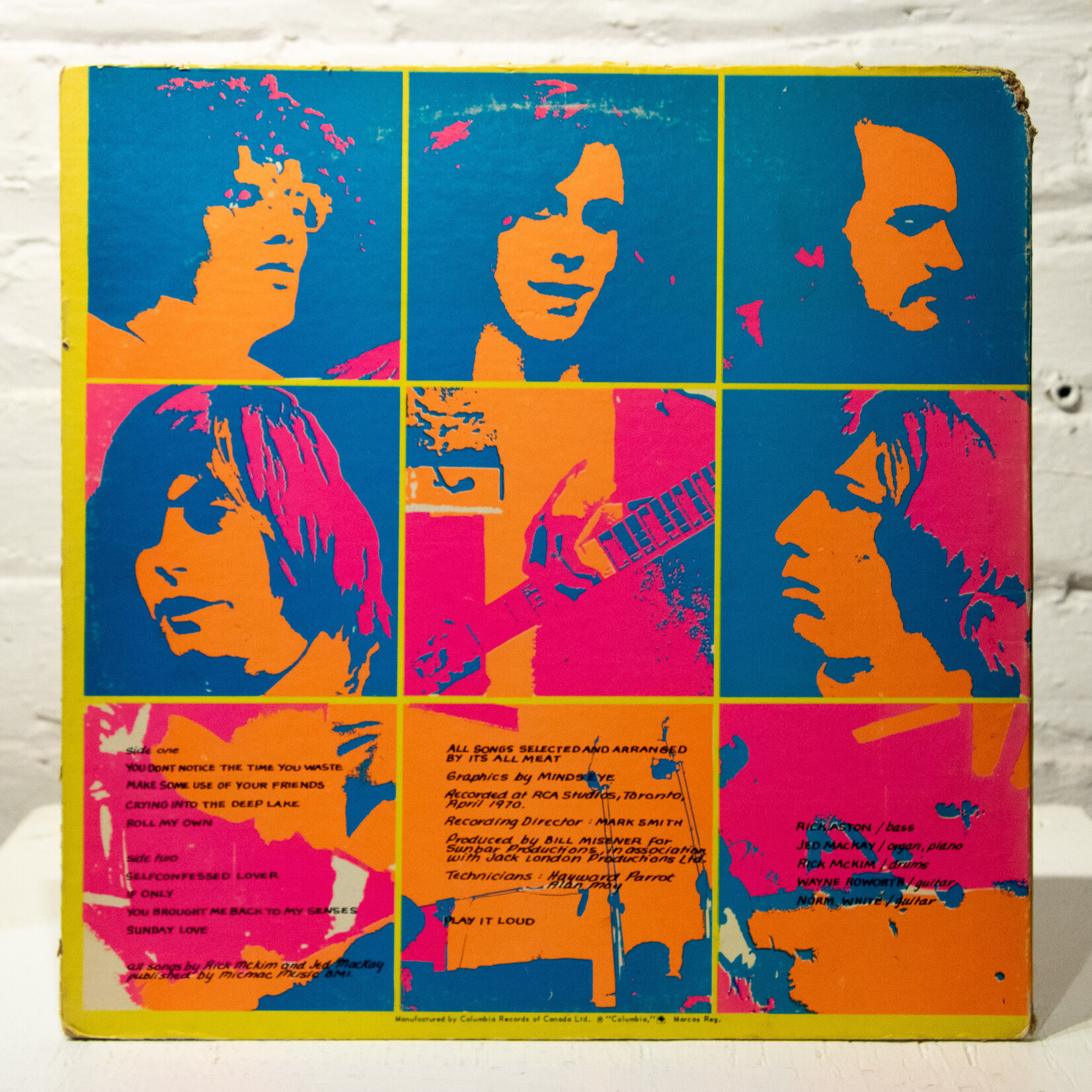 [Nick's Disk Pics] It's All Meat: self-titled [COLUMBIA]