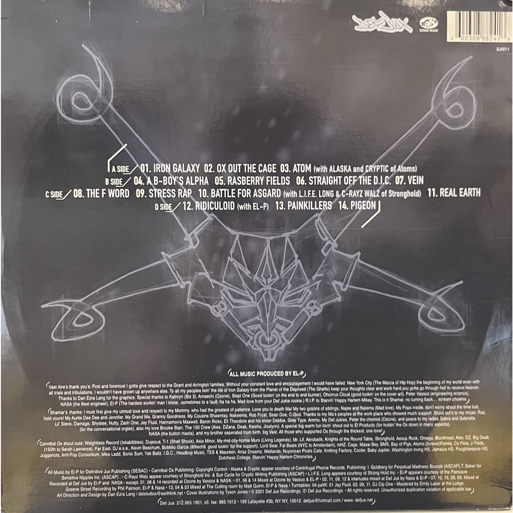 [Nick's Disk Pics] Cannibal Ox: The Cold Vein [Def Jux]