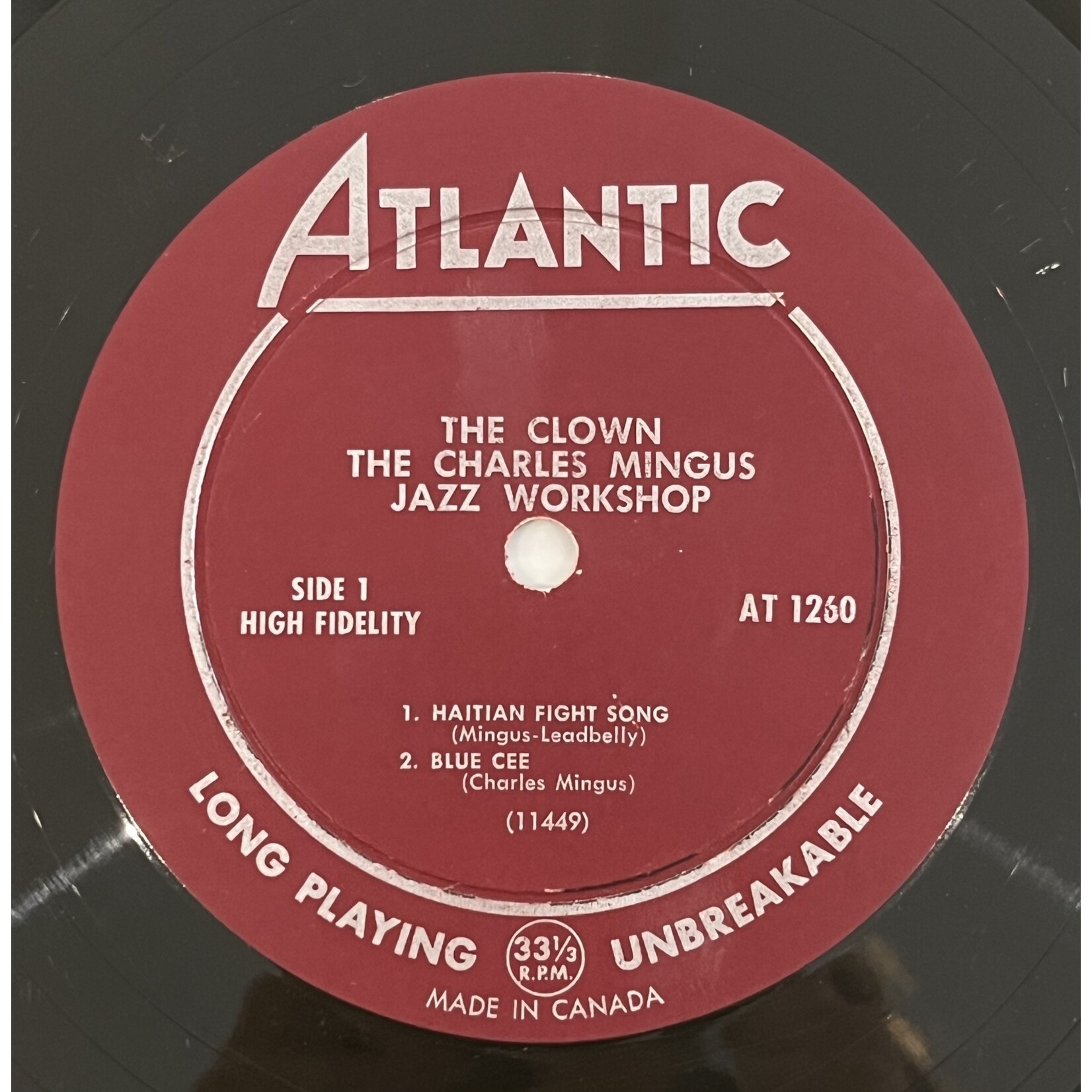 [Nick's Disk Pics] Mingus, Charles: The Clown [ATLANTIC]