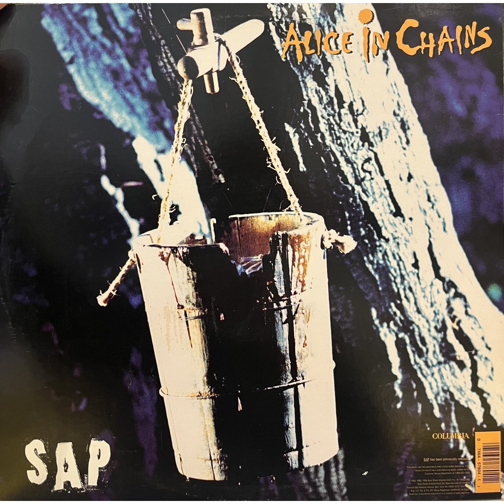 [Nick's Disk Pics] Alice In Chains: Jar Of Flies/Sap (Ltd Ed 2LP) [COLUMBIA]